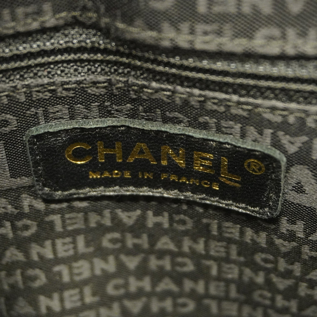 CHANEL  Chocolate Bar Handbag Women's Leather Handbag Brown