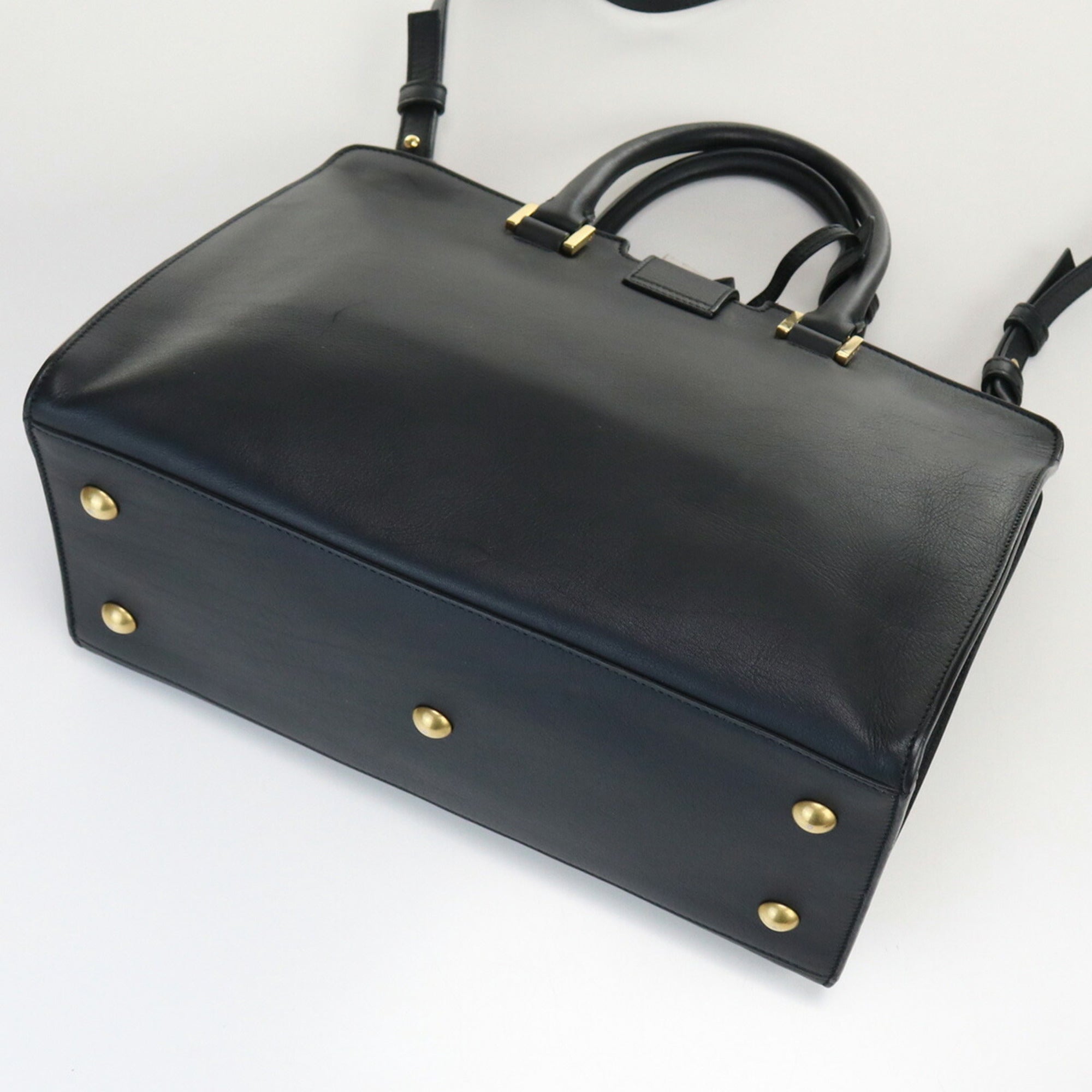 SAINT LAURENT Petit Cabas Y Line 311210 Handbag Leather Ladies