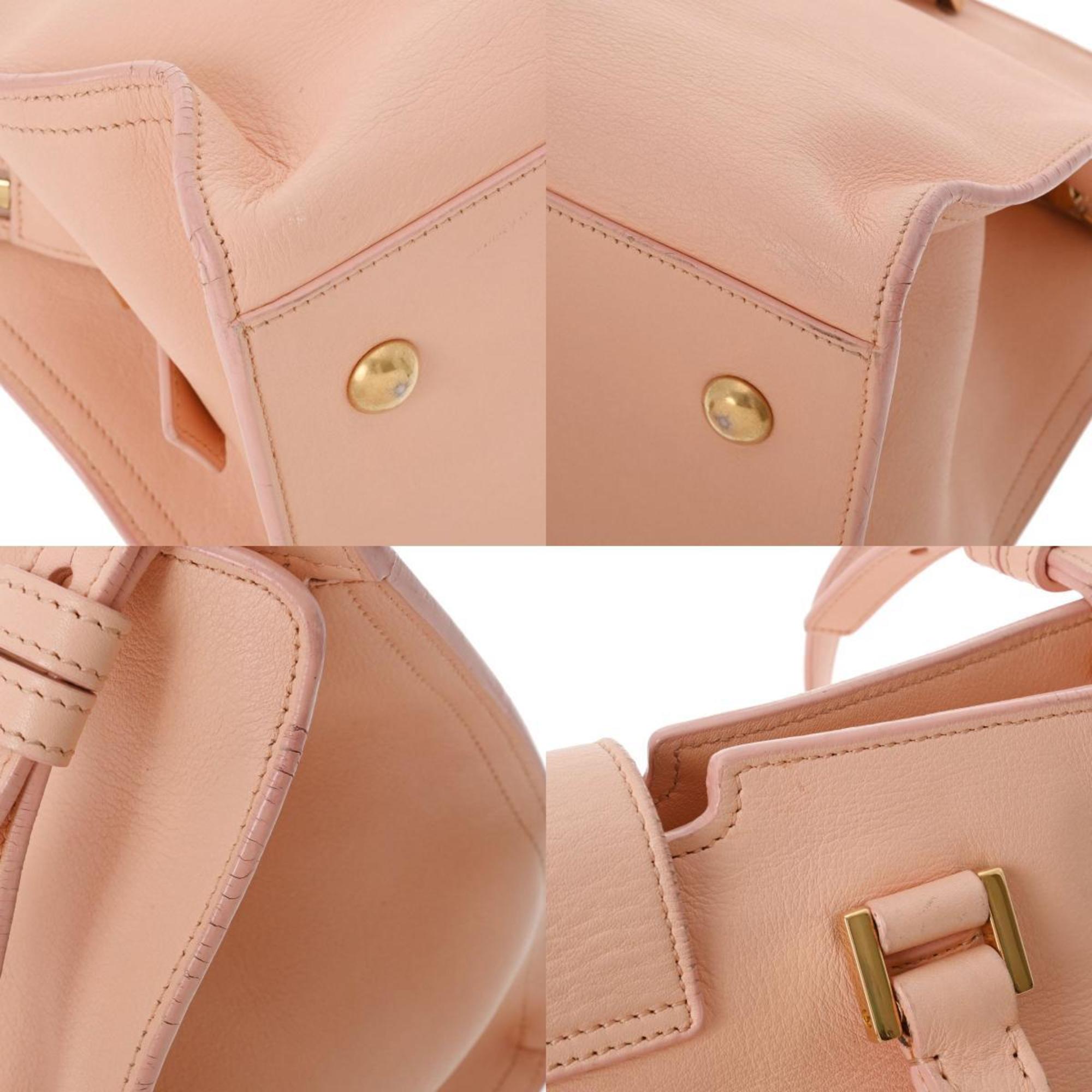 SAINT LAURENT Petit Cabas Salmon Pink 311210 Ladies Calf Bag