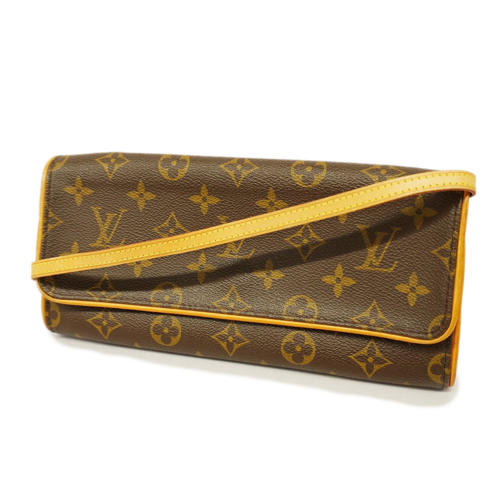 LOUIS VUITTONAuth  Monogram Pochette Twin GM M51852 Shoulder Bag