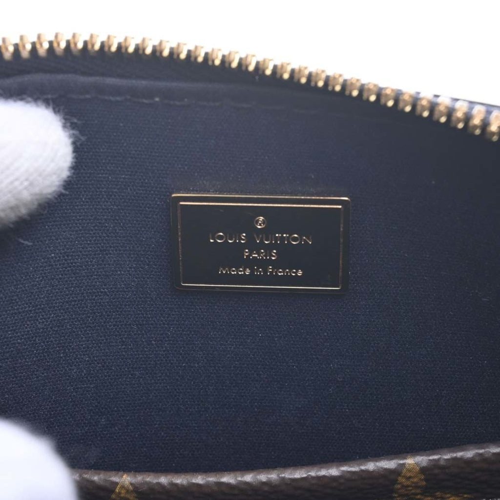 LOUIS VUITTON Vernis Miroir Alma BB 2WAY Handbag M54705 Navy/Brown Ladies