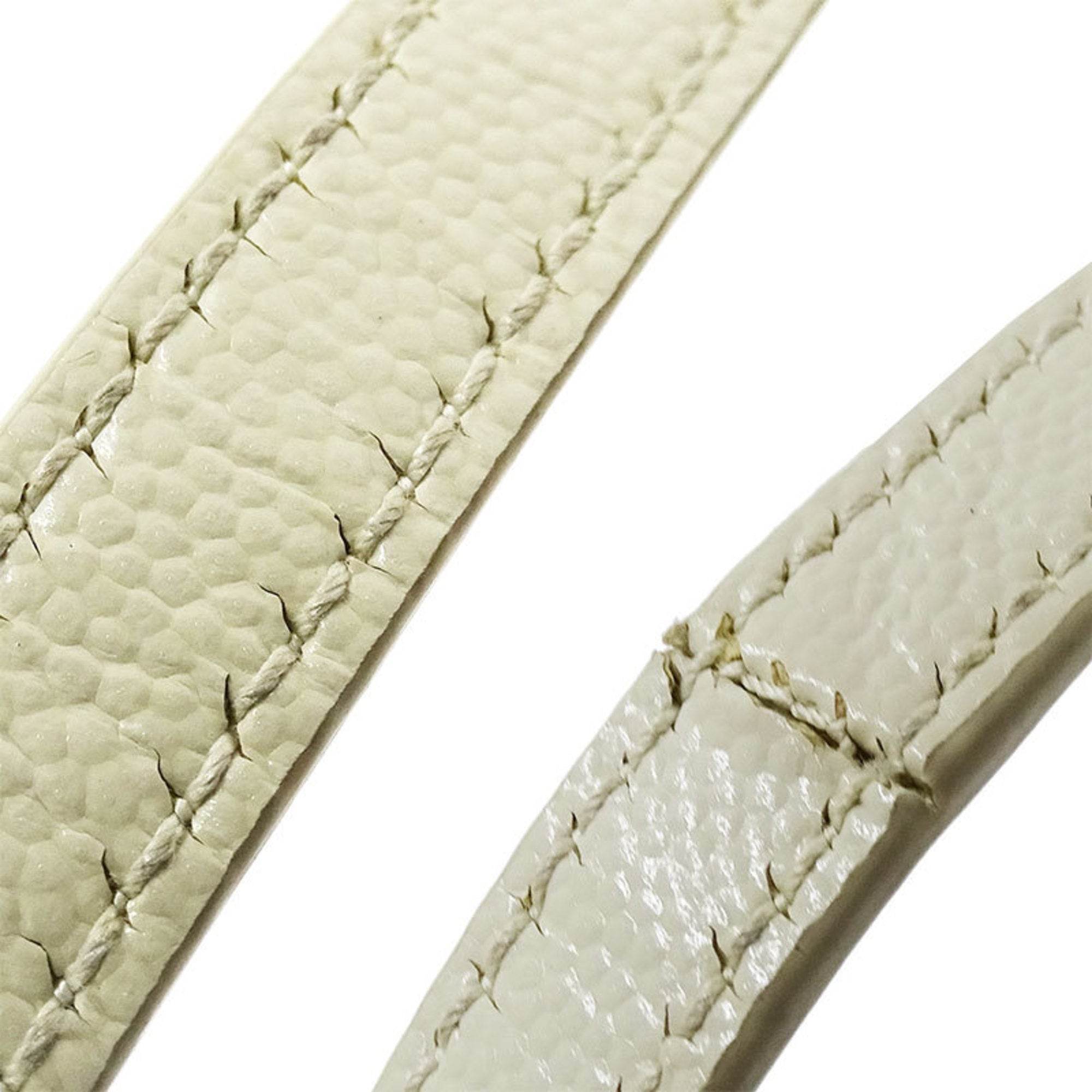 SAINT LAURENT Bag Ladies Cassandra Handbag Shoulder 2way Leather Ivory 623930