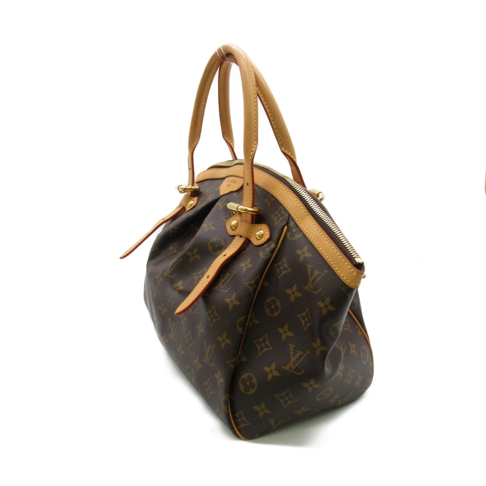 LOUIS VUITTON Tivoli GM handbag Brown Monogram PVC coated canvas M40144