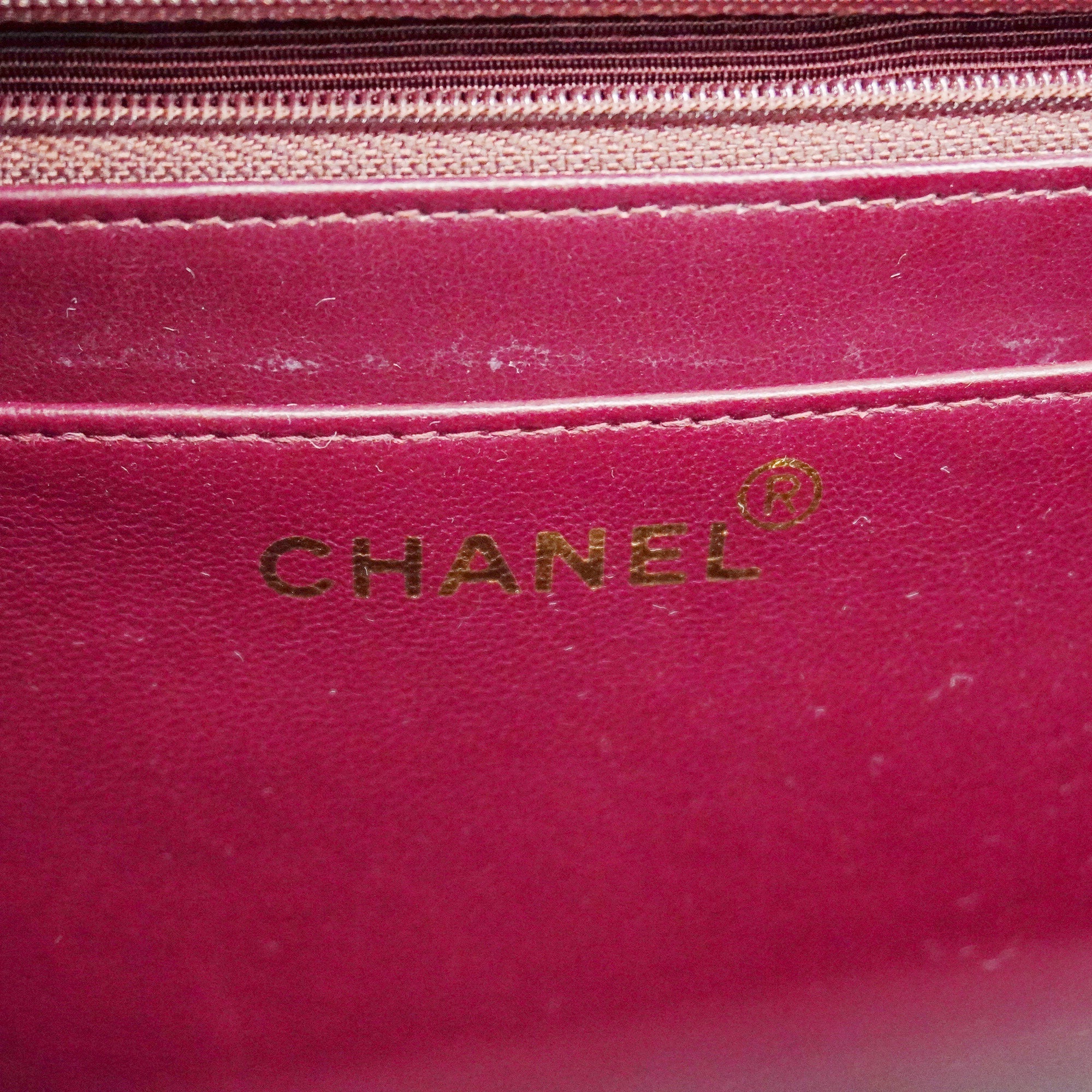 CHANEL  Big Matelasse W Chain Women's Leather Shoulder Bag Black