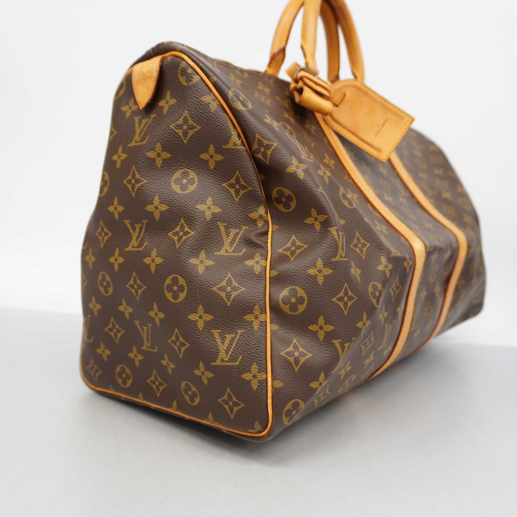 LOUIS VUITTONAuth  Monogram Keepol 50 M41426 Men,Women,Unisex Boston Bag