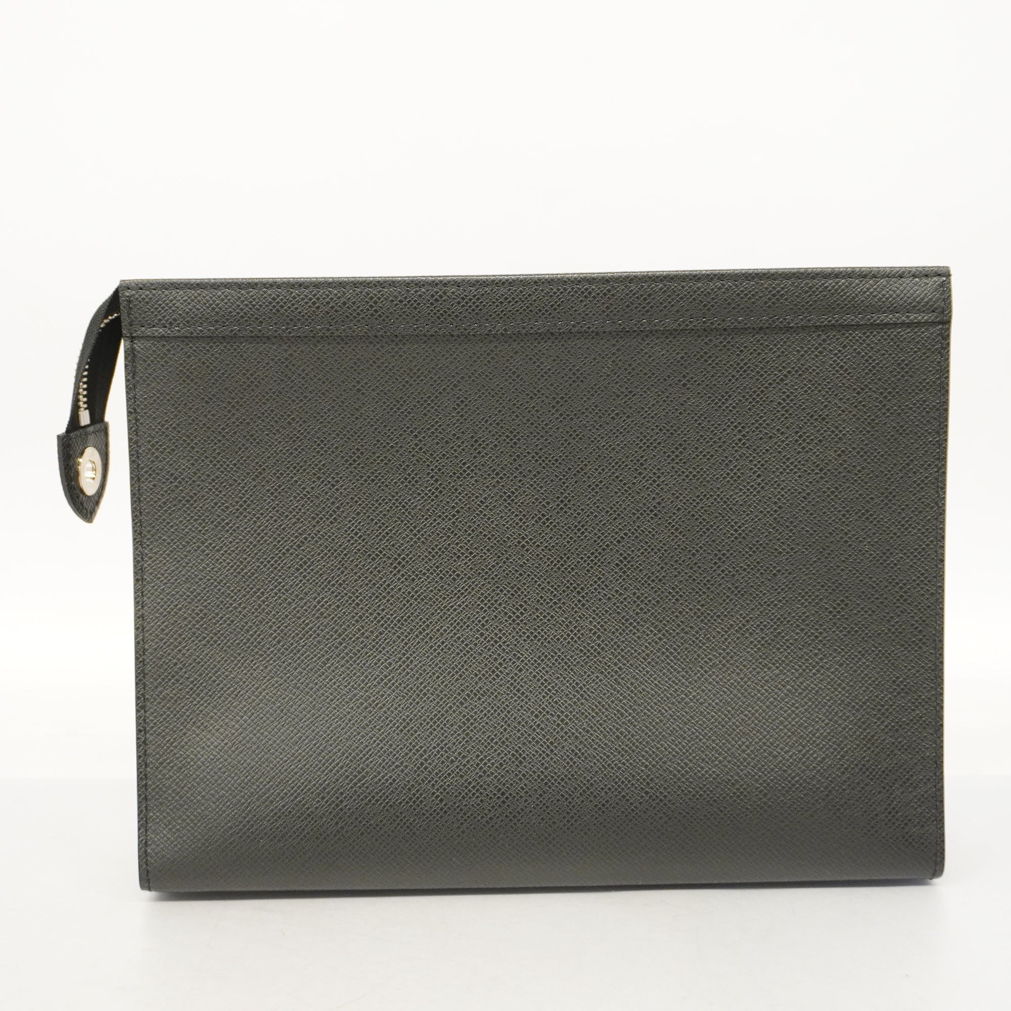 LOUIS VUITTONAuth  Taiga Pochette Voyage MM M30547 Men's Clutch Bag Ardoise