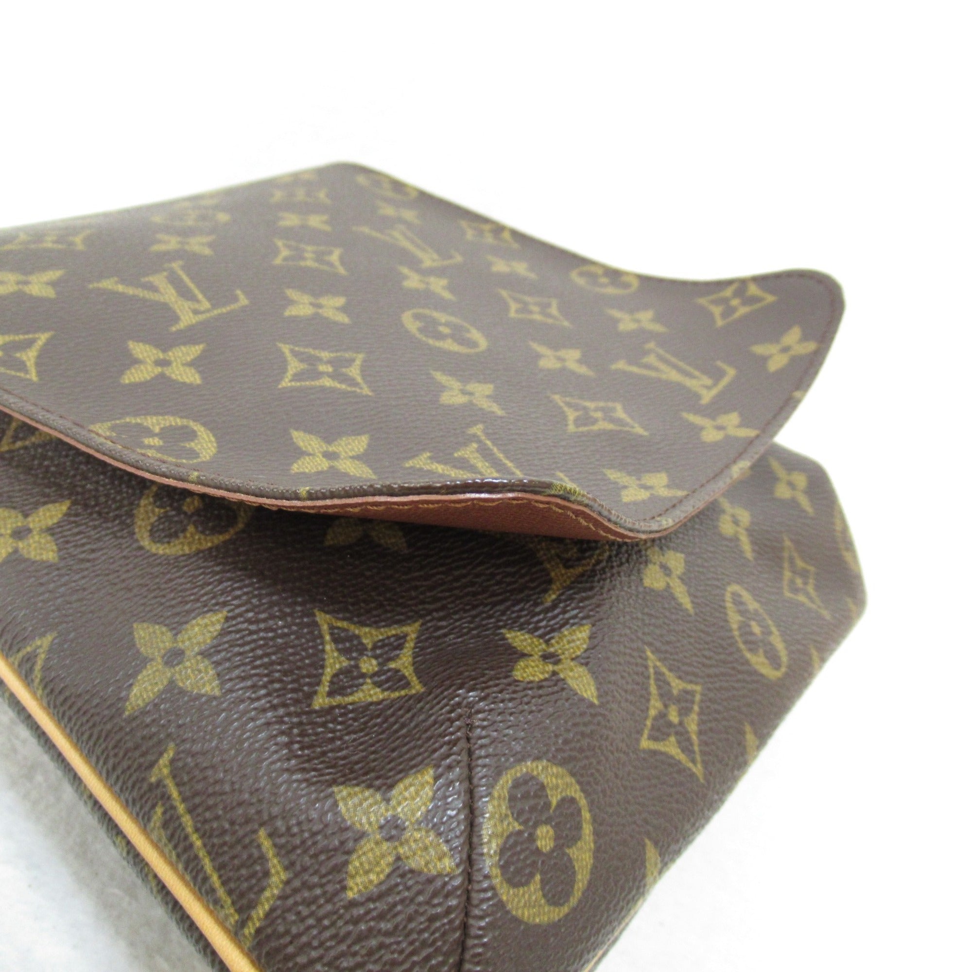 LOUIS VUITTON Musette Salsa Short Shoulder Bag Brown Monogram PVC coated canvas M51258