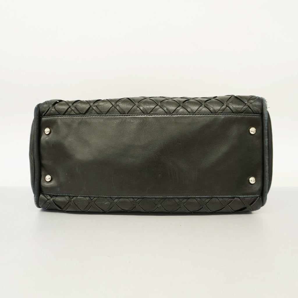 CHANELAuth  Bubble Quilt Chain Shoulder Women's Leather Shoulder Bag