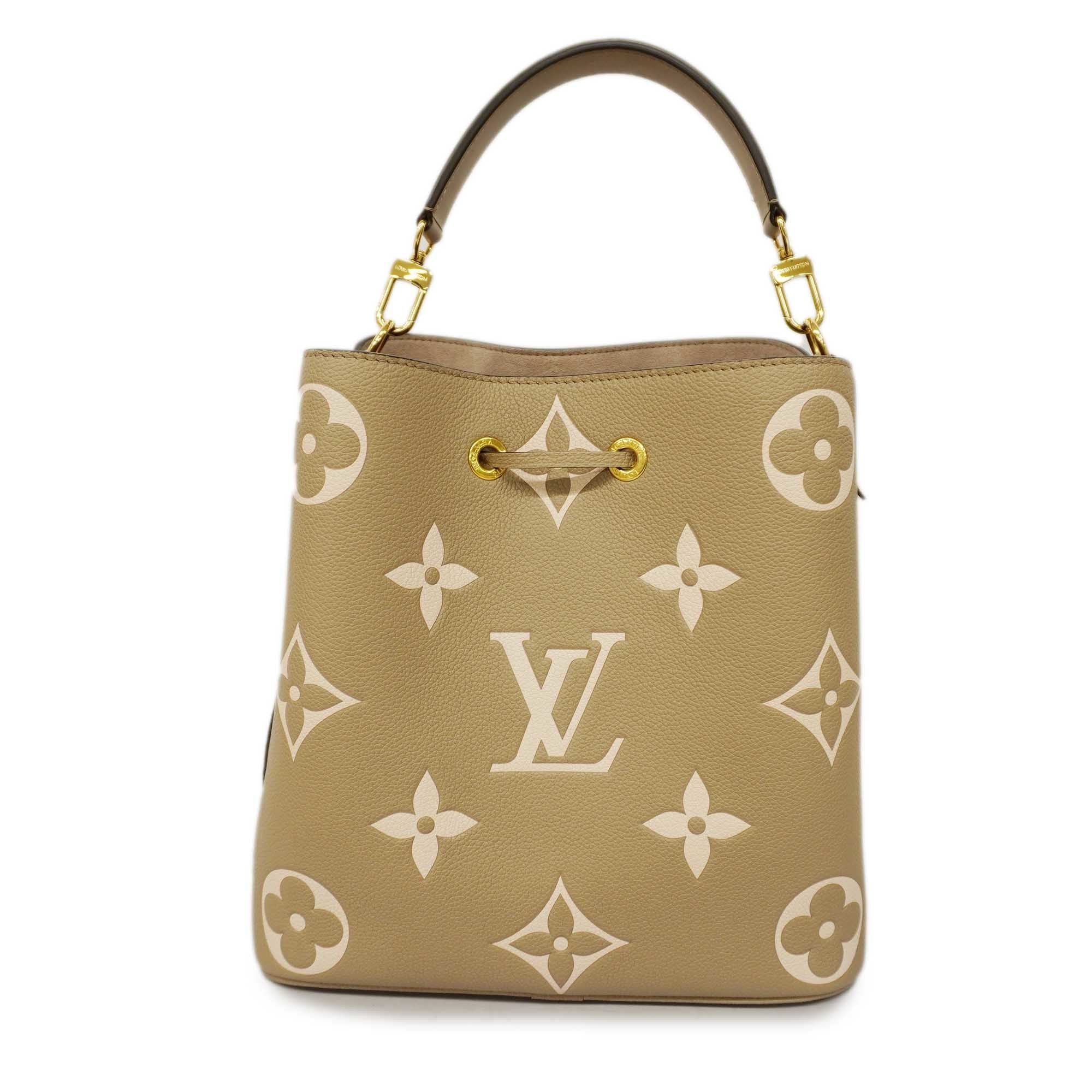 LOUIS VUITTONAuth  Monogram Empreinte 2way Bag Neonoe MM Tourtrell/Claim M45555