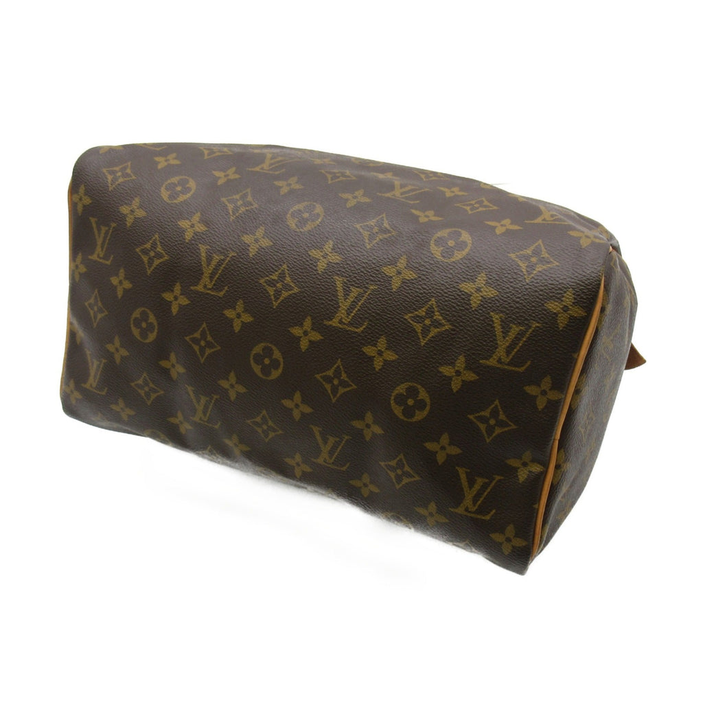 LOUIS VUITTON Speedy 30 handbag Brown Monogram PVC coated canvas M41526