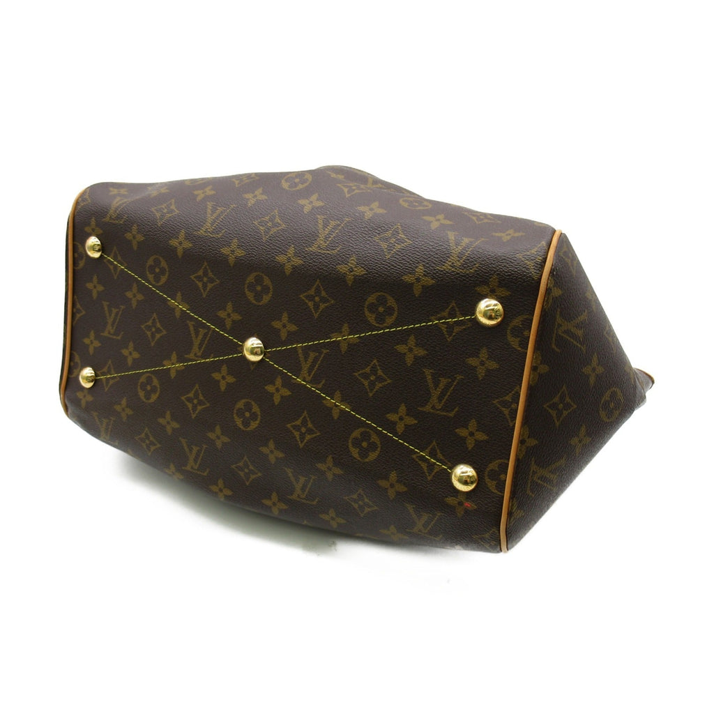 LOUIS VUITTON Tivoli GM handbag Brown Monogram PVC coated canvas M40144