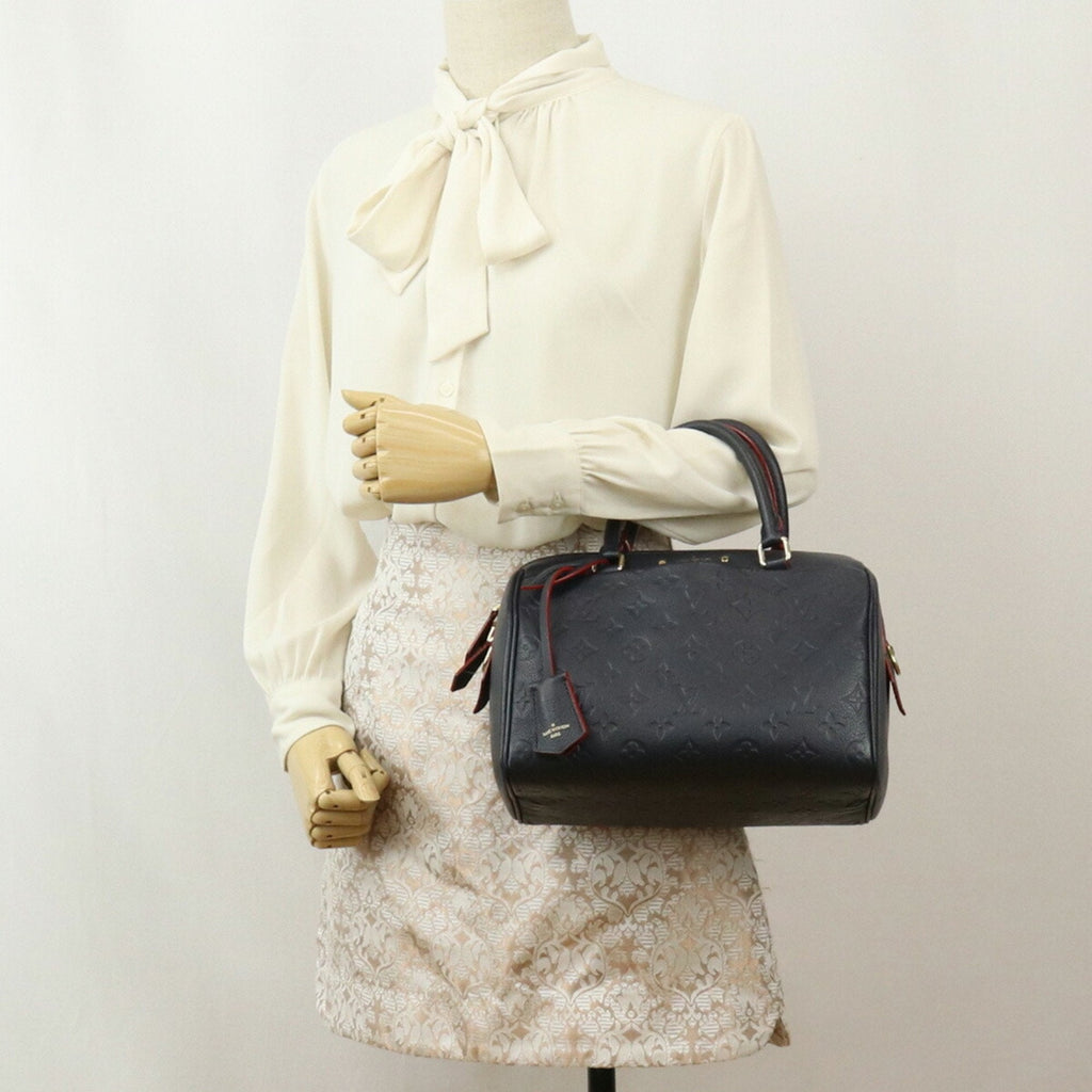 LOUIS VUITTON Speedy Bandouliere 25 Empreinte M40762 Handbag Leather Women's