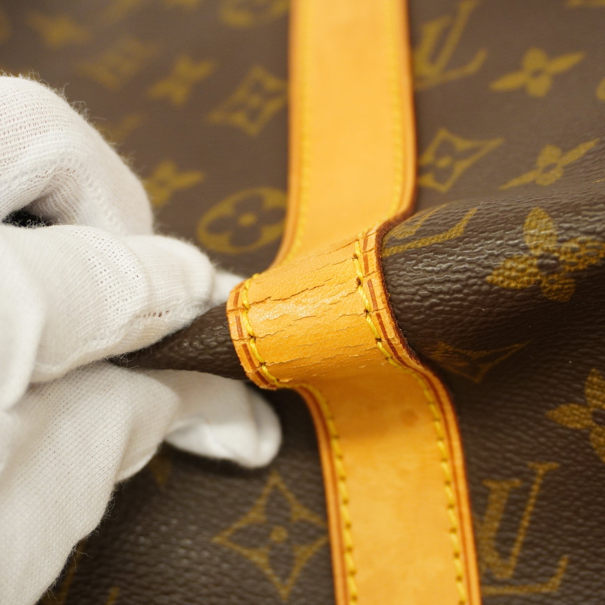 LOUIS VUITTONAuth  Monogram Keepall 45 M41428 Unisex Boston Bag