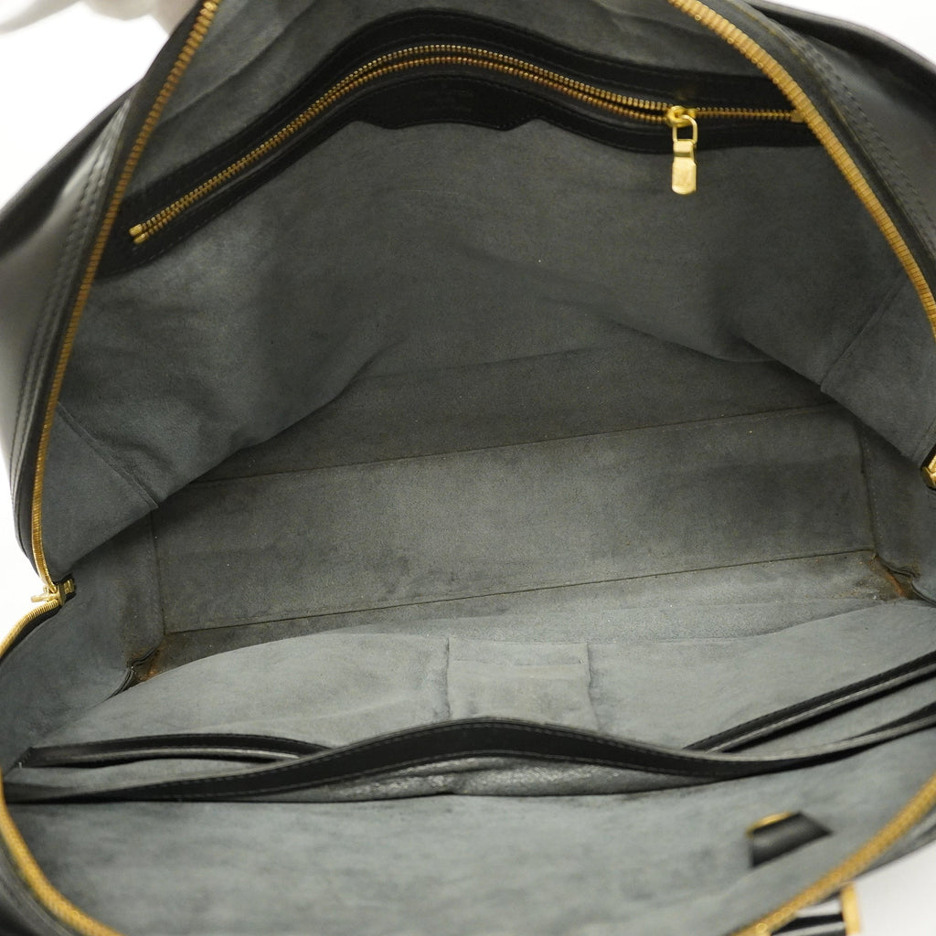 LOUIS VUITTONAuth  Epi Sorbonne M54512 Women's Handbag Noir