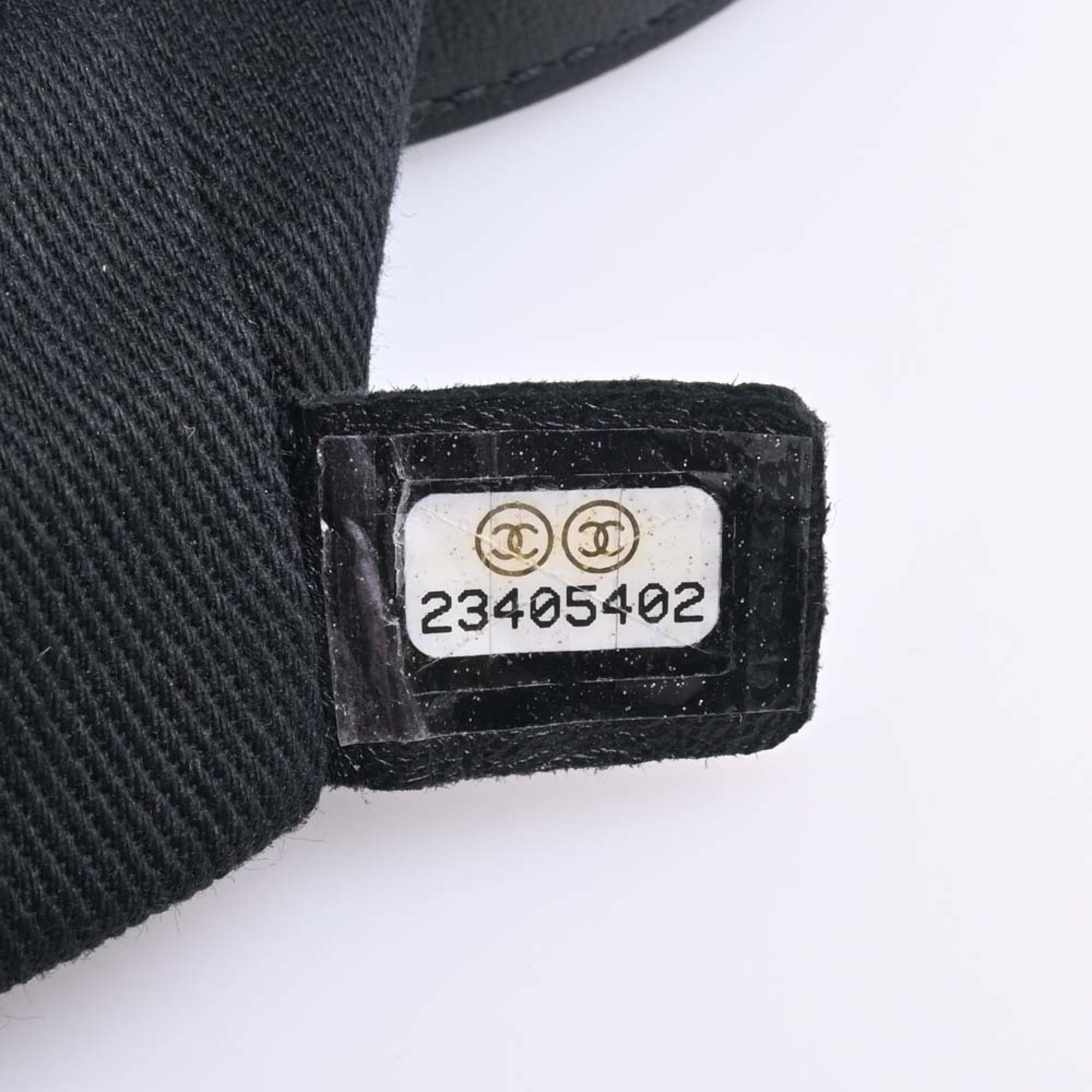 CHANEL Canvas Camellia Tote Bag Black/Gray/White Women's