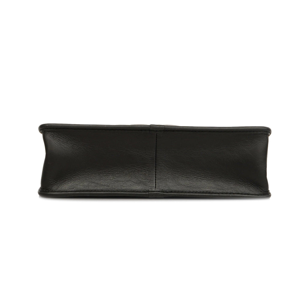 CHANELAuth  Matelasse Chain Shoulder Lambskin Women's Leather Shoulder Bag Black