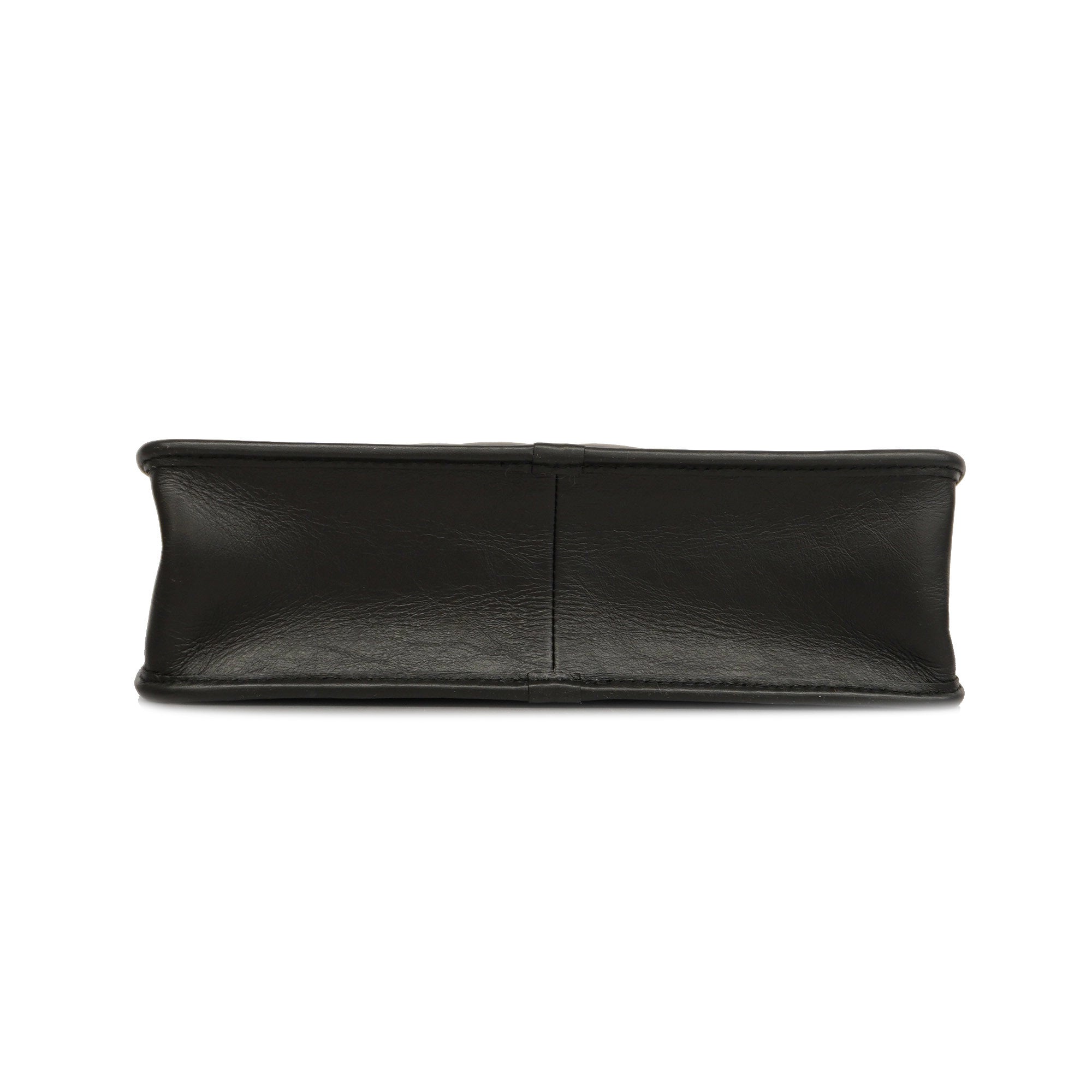 CHANELAuth  Matelasse Chain Shoulder Lambskin Women's Leather Shoulder Bag Black
