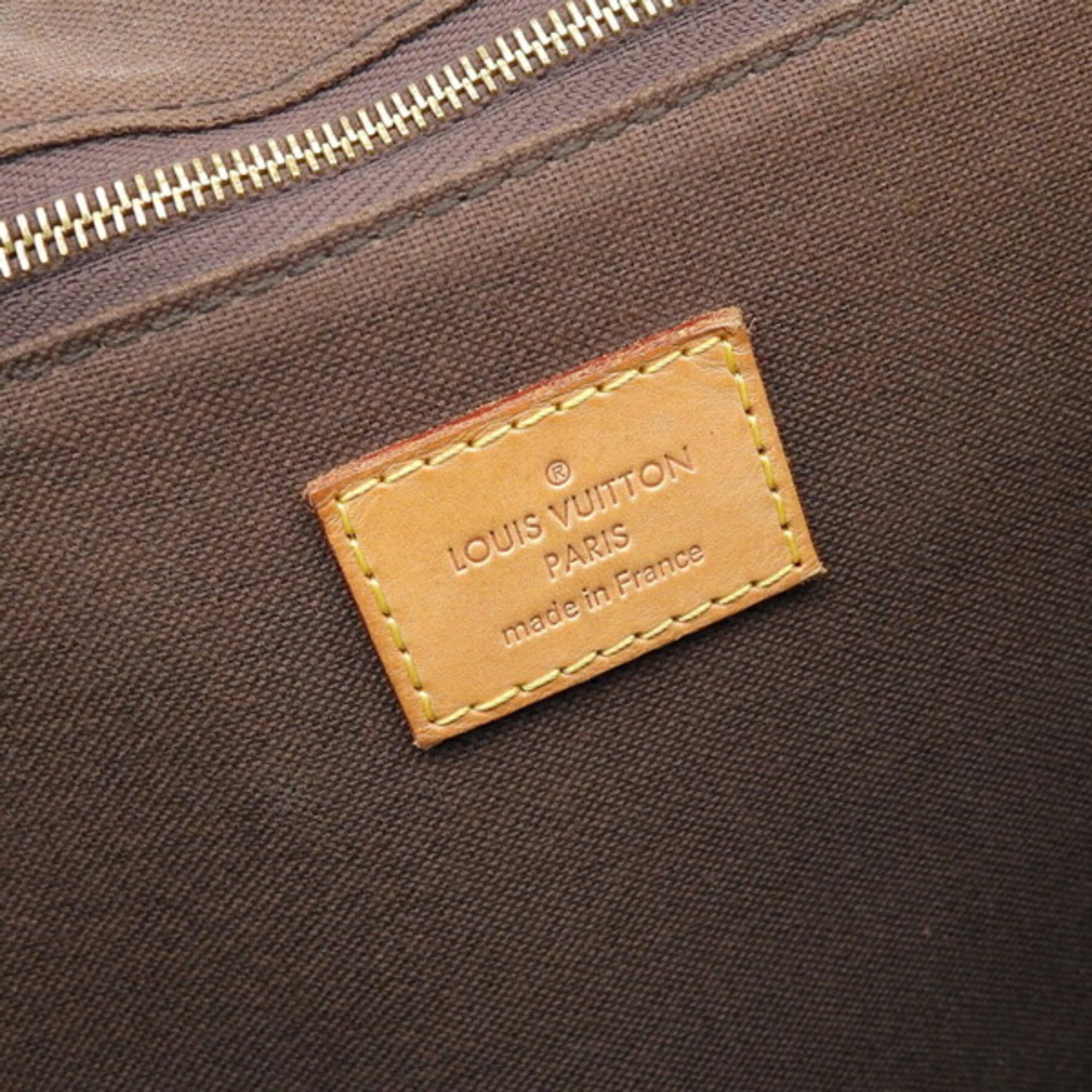 LOUIS VUITTON Monogram Menilmontan MM Shoulder Bag M40473 Brown Women's