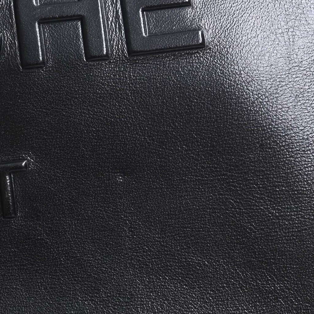 SAINT LAURENT Leather Rive Gauche Small Tote Bag 686266 Black Ladies