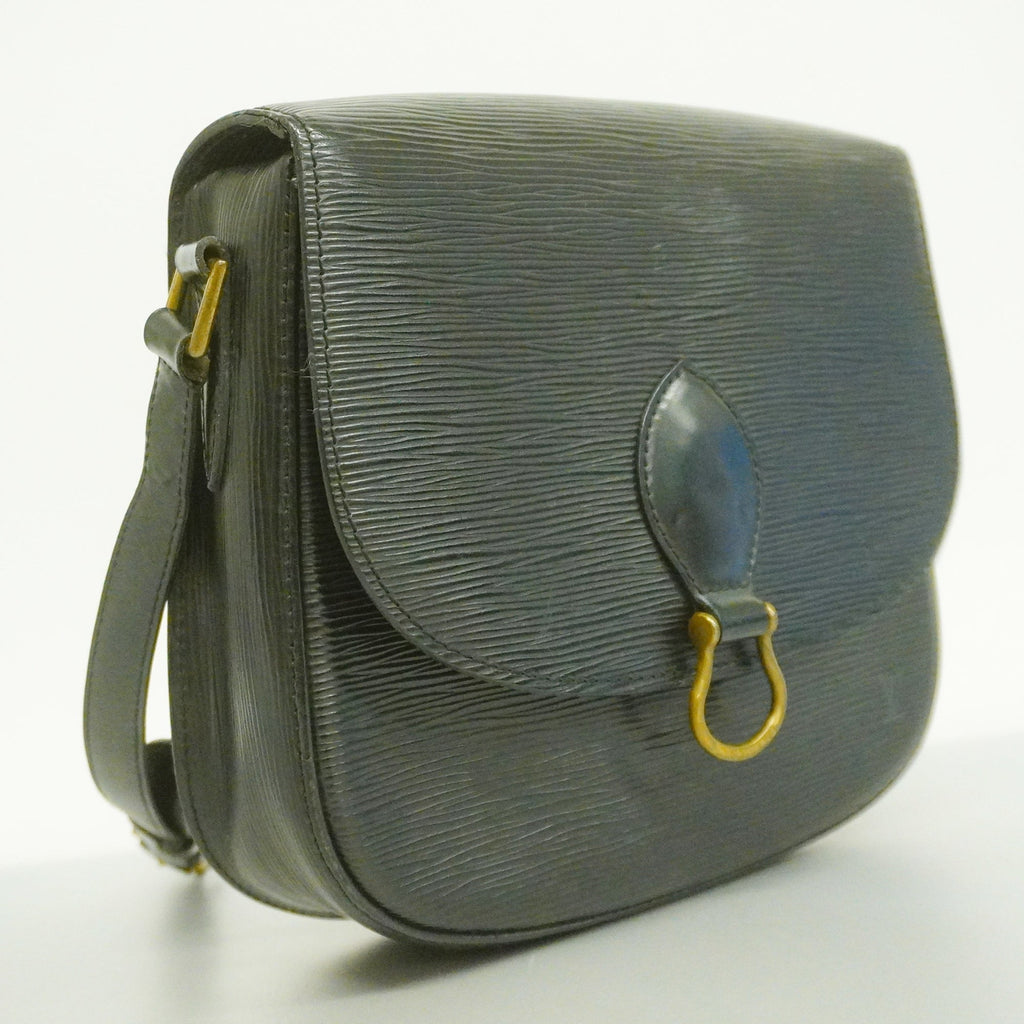 LOUIS VUITTONAuth  Epi Saint Cloud M52192 Women's Shoulder Bag Noir