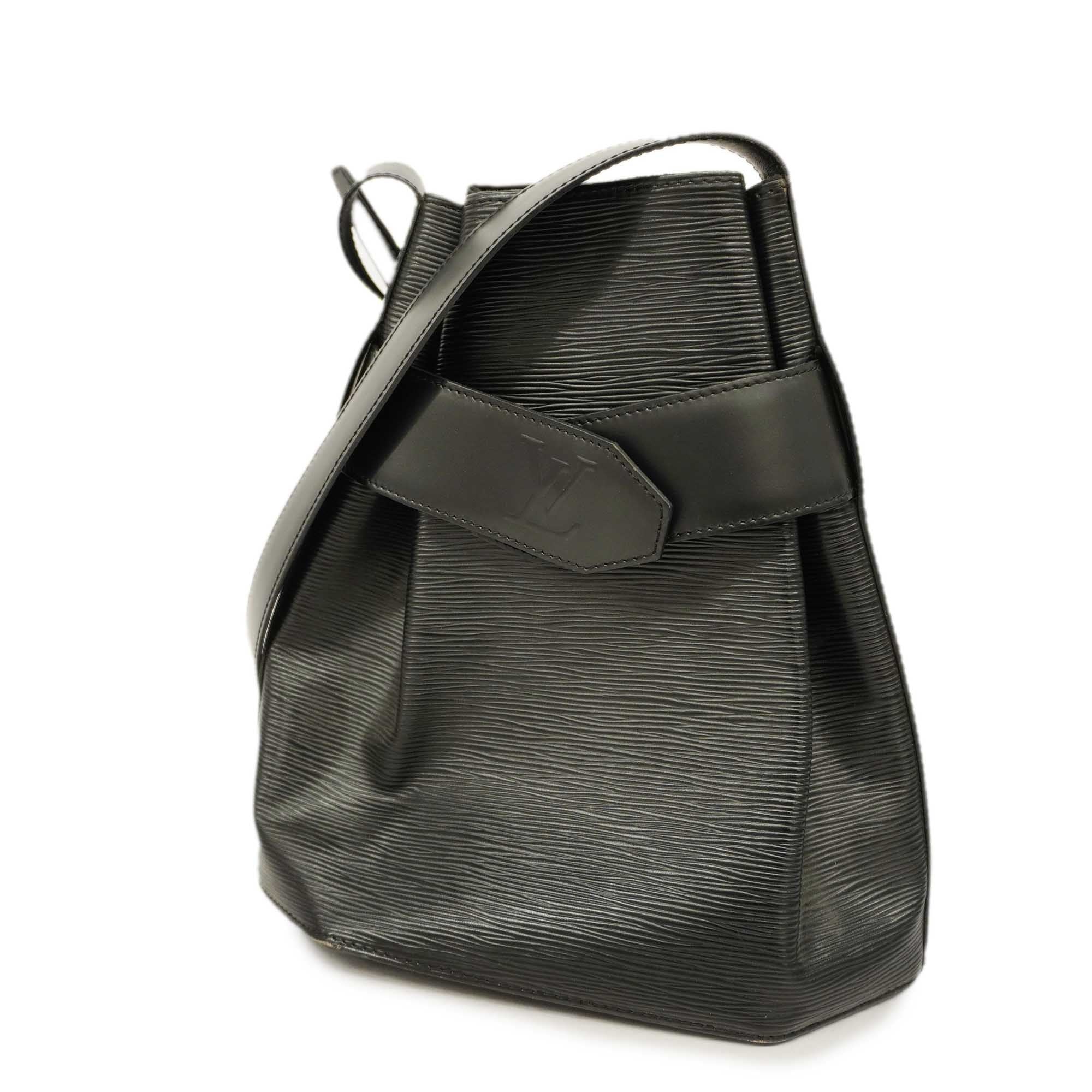 LOUIS VUITTONAuth  Epi Sac De Paul PM M80157 Women's Shoulder Bag Noir