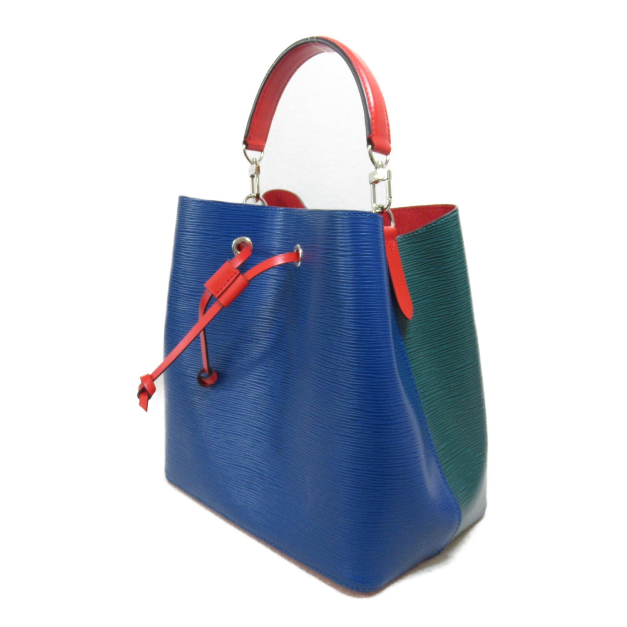 LOUIS VUITTON Neo Noe Shoulder Bag Mulch color Tricolor Epi PVC coated canvas M55395