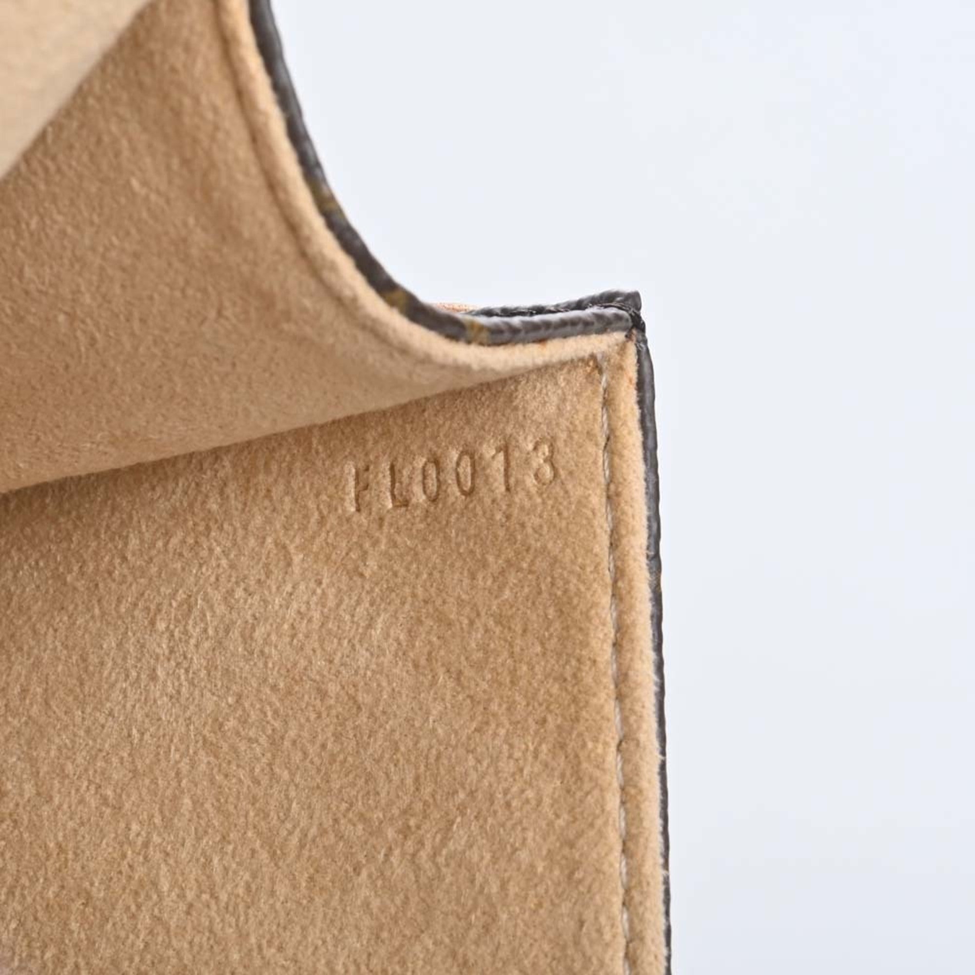 LOUIS VUITTON Monogram Pochette Florentine Waist Bag M51855 Brown Women's