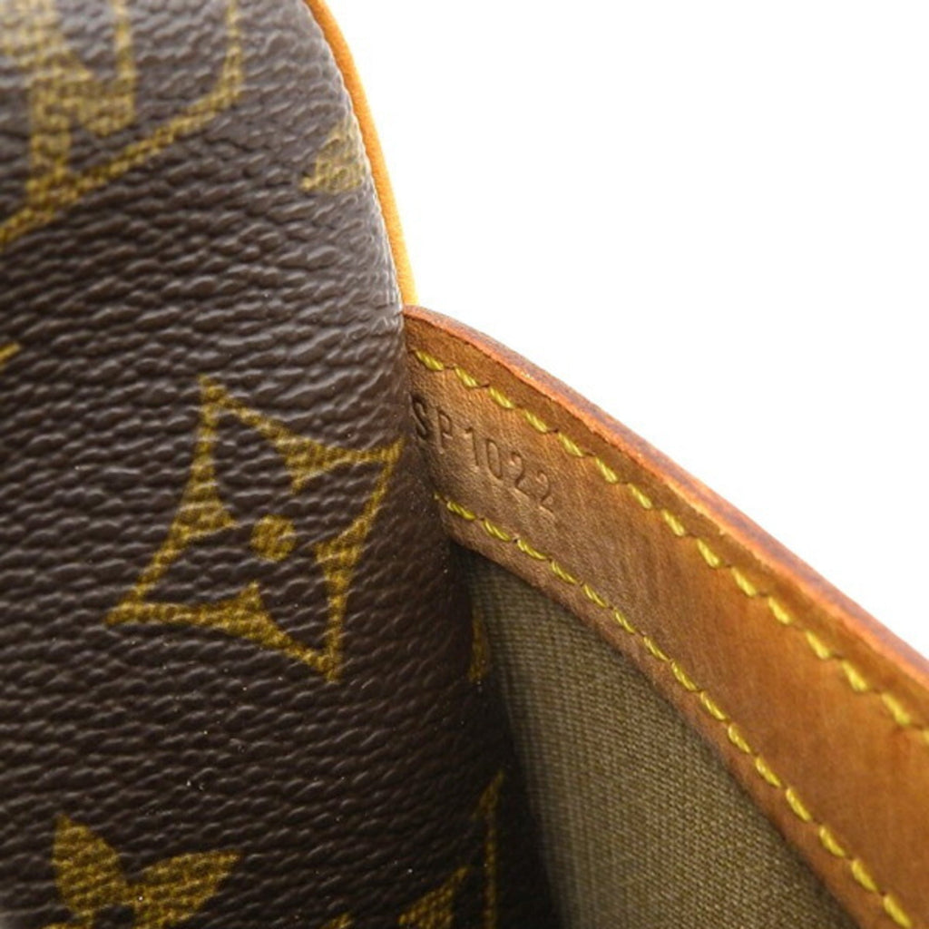LOUIS VUITTON Monogram Reporter PM Shoulder Bag M45254 Brown Women's