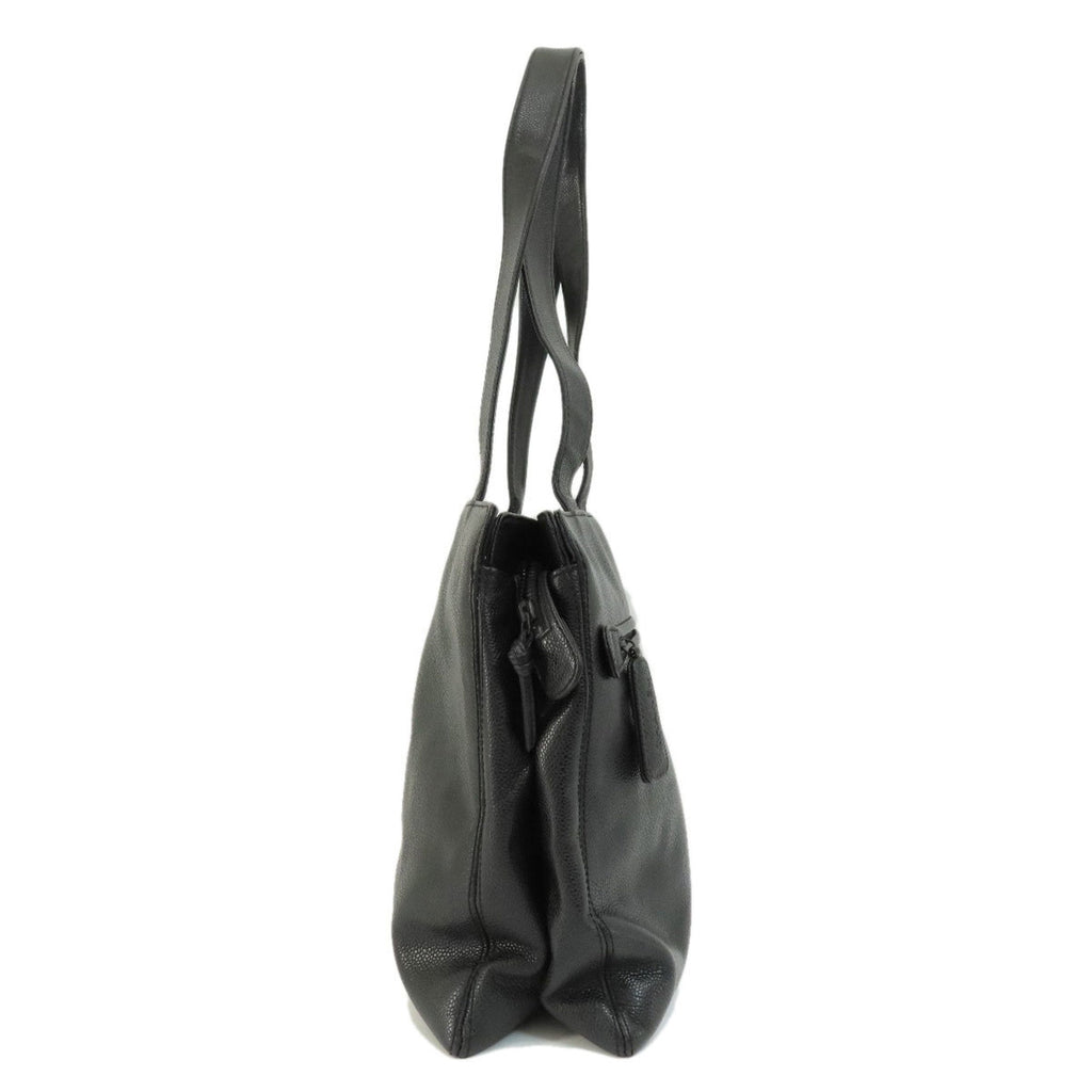 CHANEL Cocomark Tote Bag Caviar Skin Women's