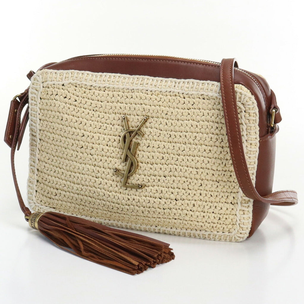 SAINT LAURENT Monogram Camera Bag 468537 Shoulder Leather Women's