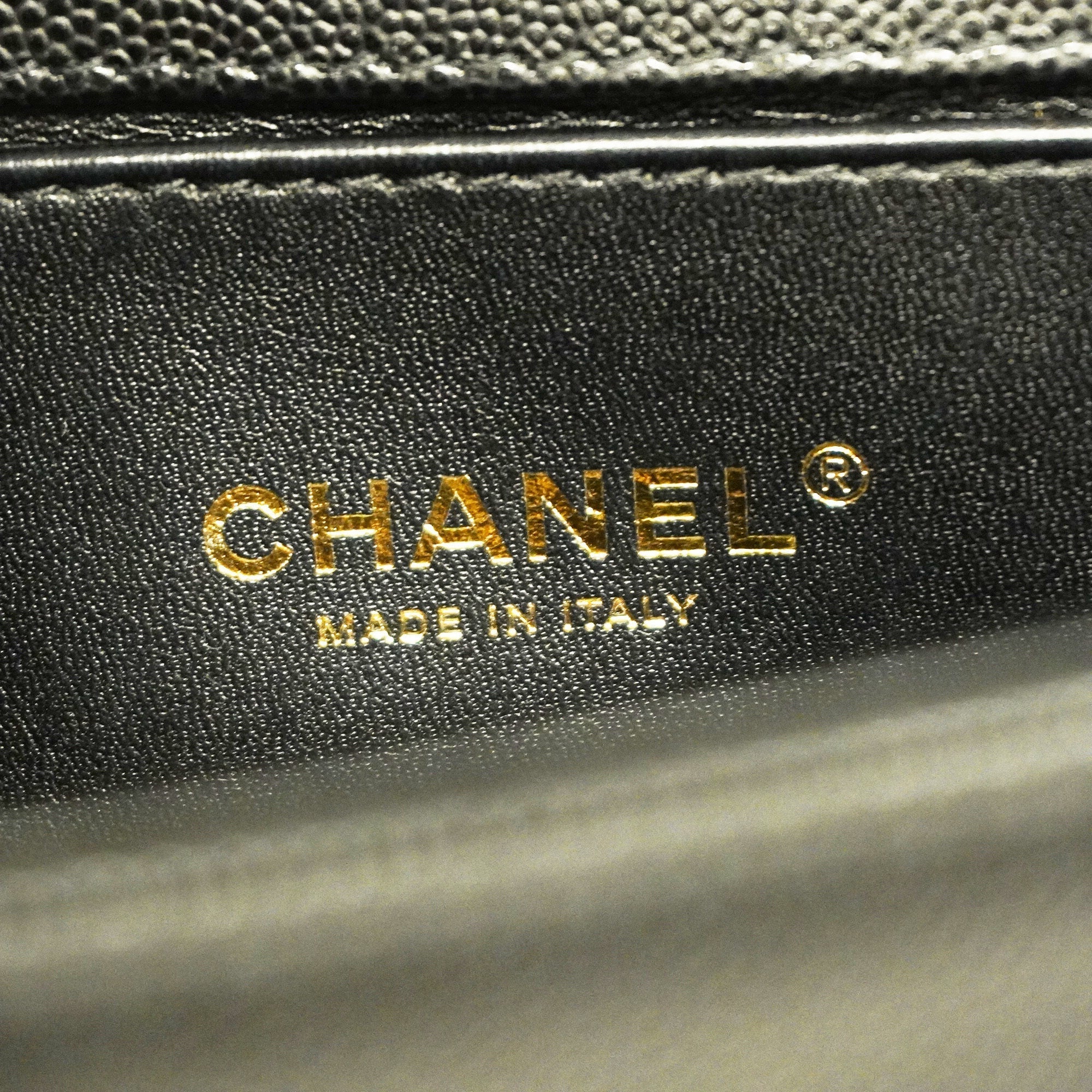CHANELAuth  Boy  Chain Shoulder Bag Black