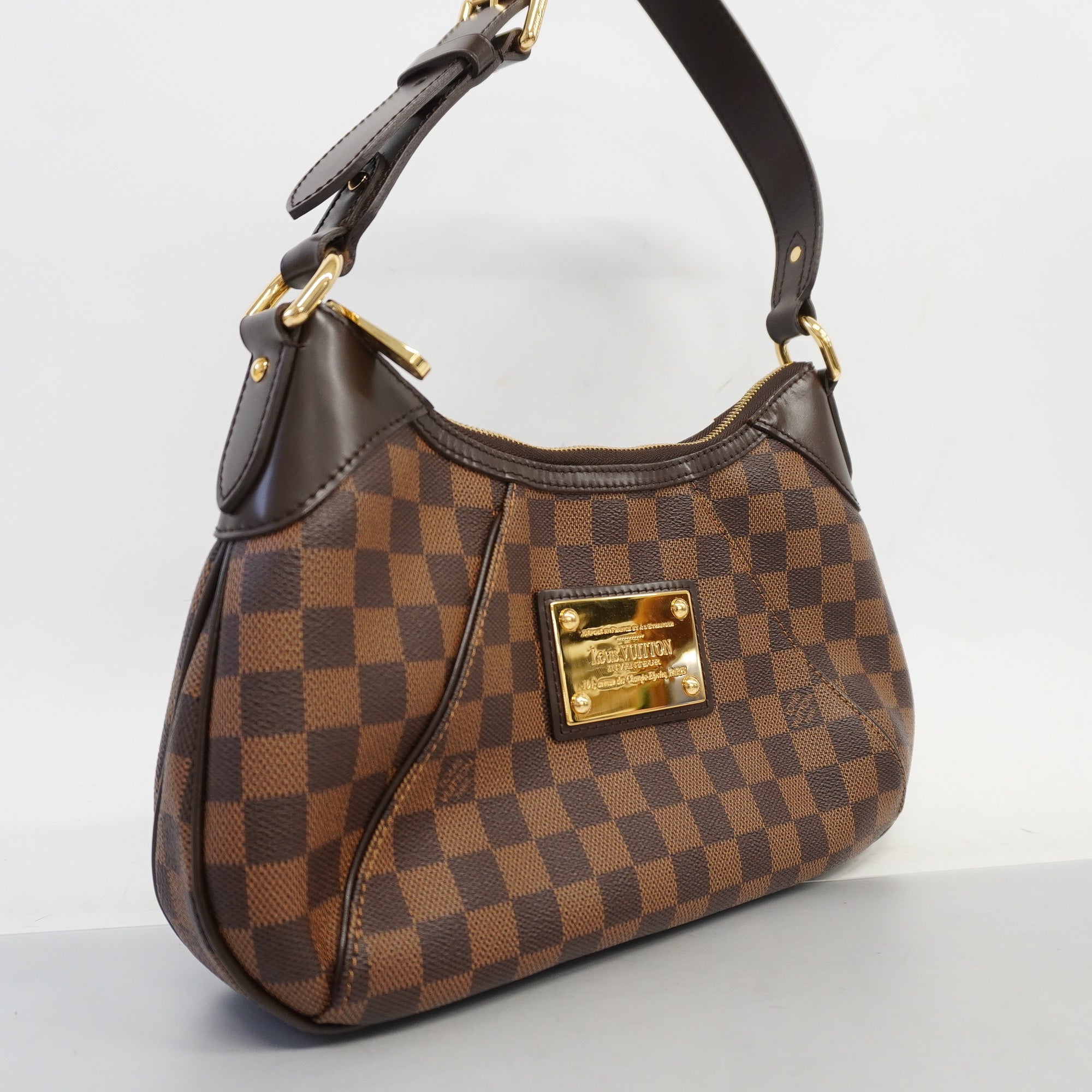 LOUIS VUITTON Auth  Damier Thames PM N48180 Women's Shoulder Bag