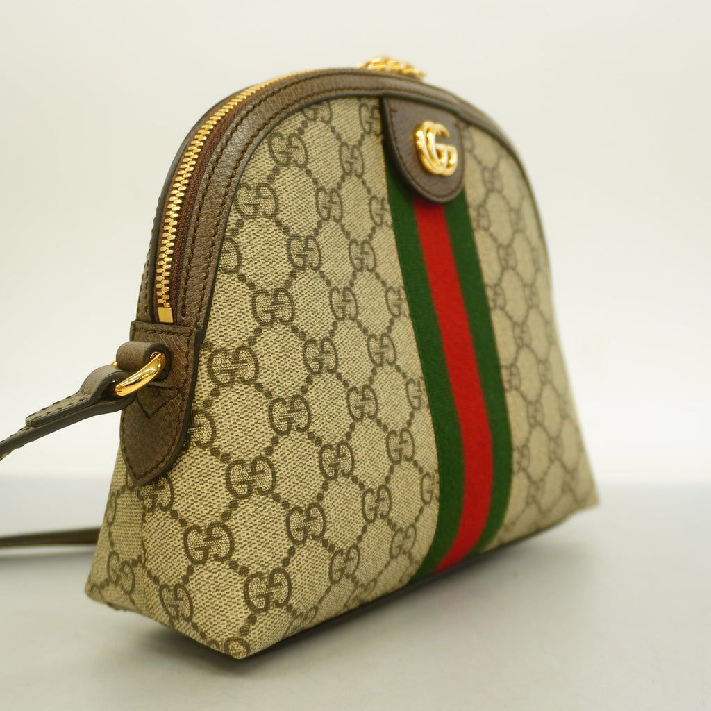 GUCCI  Ophidia Shoulder Bag 499621 Women's GG Supreme Beige,Brown