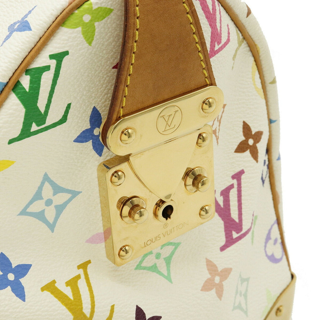 Louis Vuitton Monogram Multicolor Speedy 30 Handbag Bronze White M92643