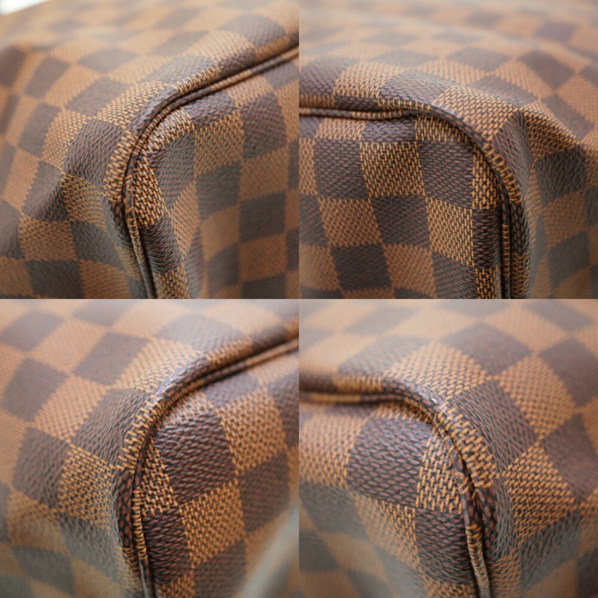 LOUIS VUITTON Damier Neverfull GM N51106 Tote Bag 0052