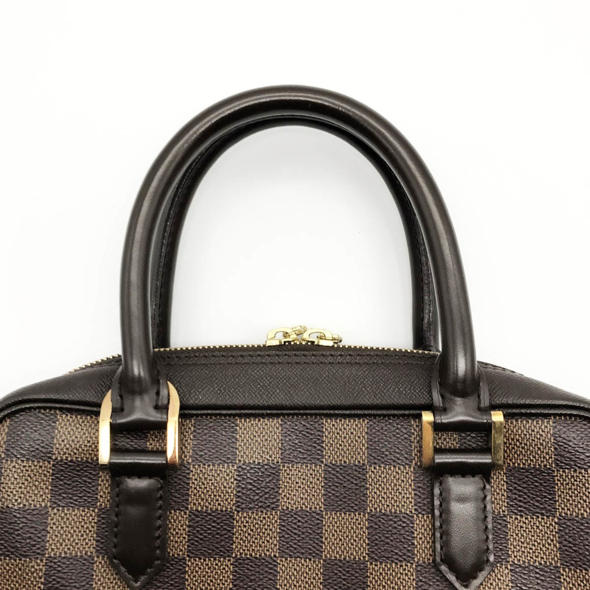 LOUIS VUITTON Brera Damier Tote Bag Handbag Brown PVC Women's Men's Fashion N51150