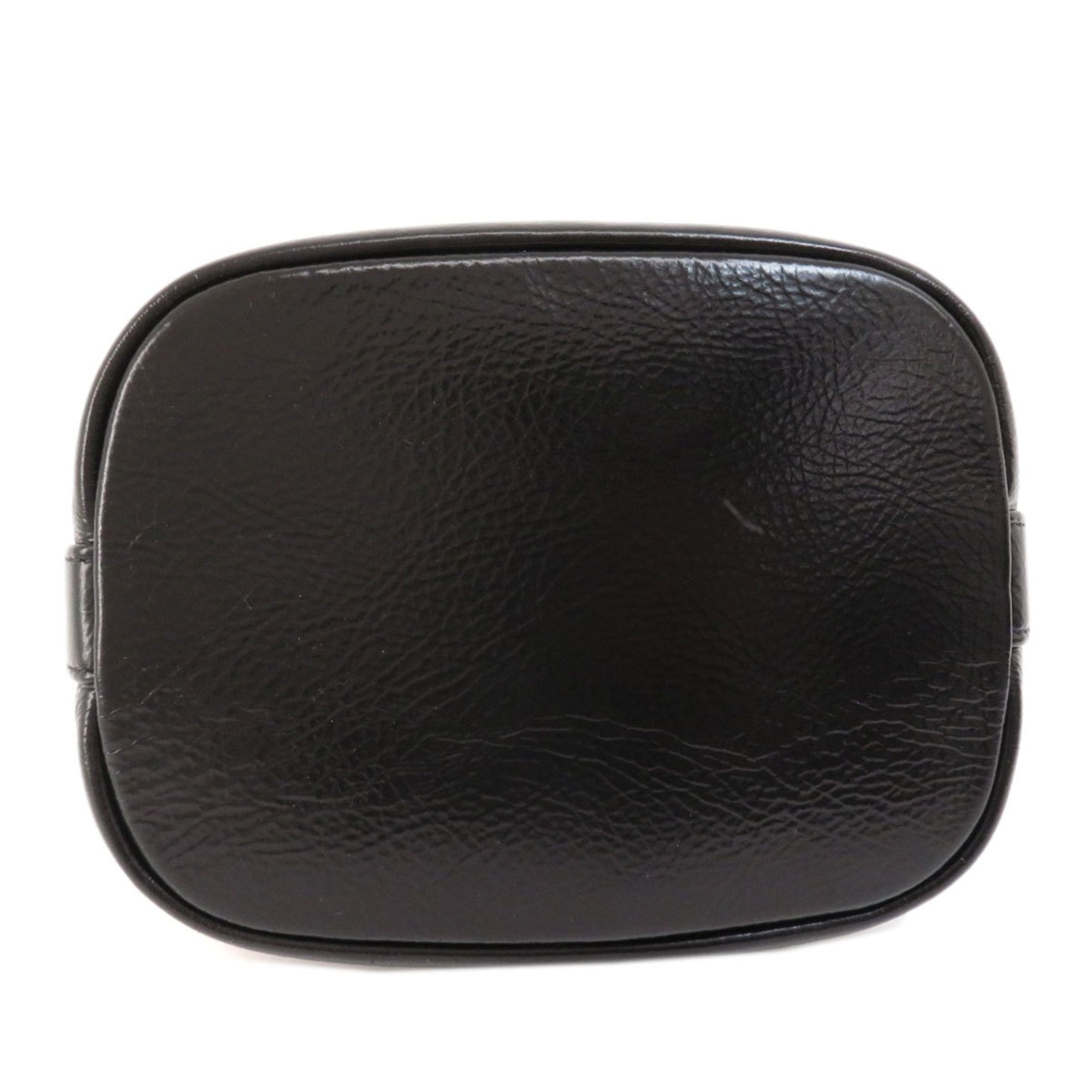 CHANEL Chain Shoulder Coco Mark Bag Calf Women's