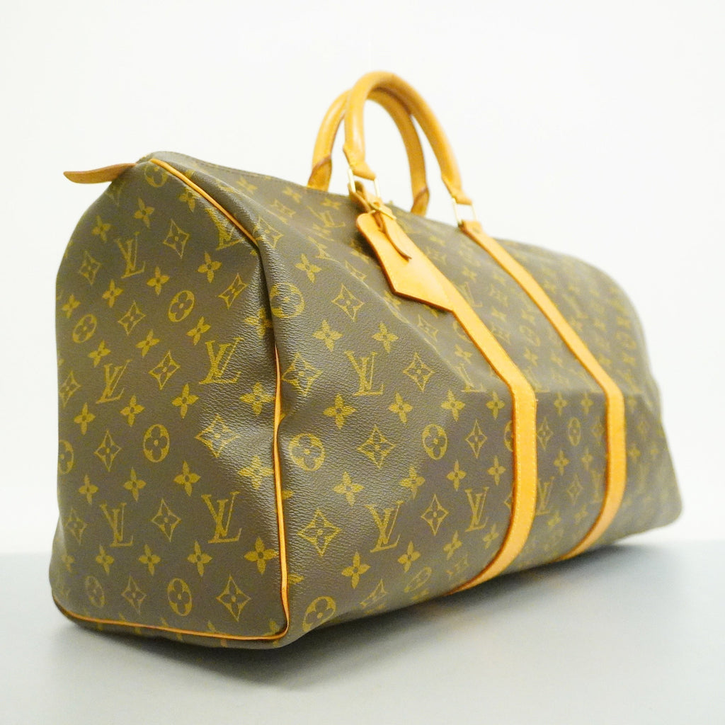 LOUIS VUITTONAuth  Monogram Keepol 50 M41426 Boston Bag