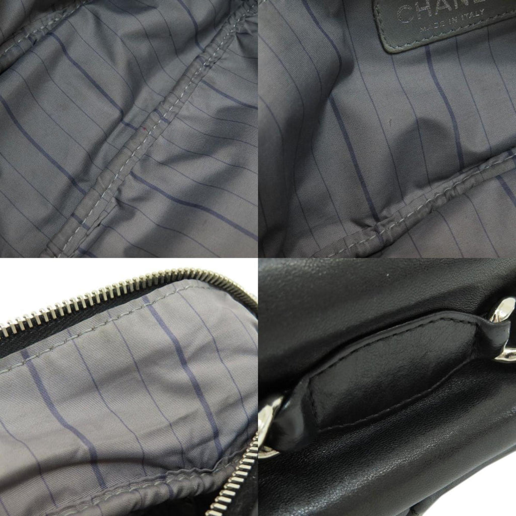 CHANEL Matelasse Handbag Lambskin Women's