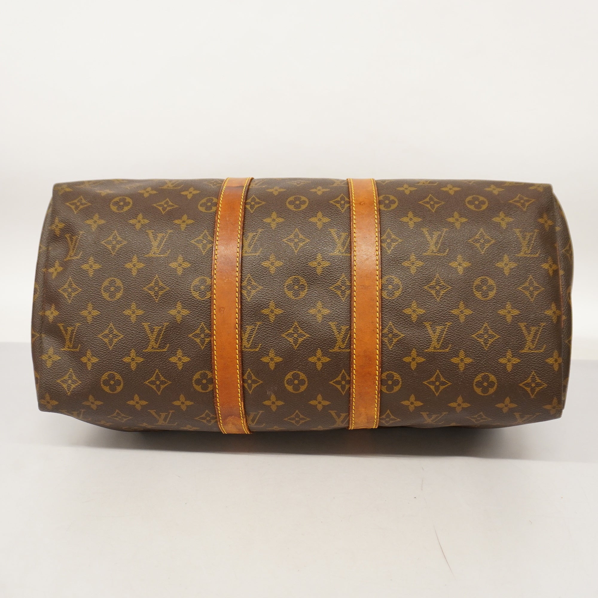 LOUIS VUITTONAuth  Monogram Keepol 45 M41428 Unisex Boston Bag