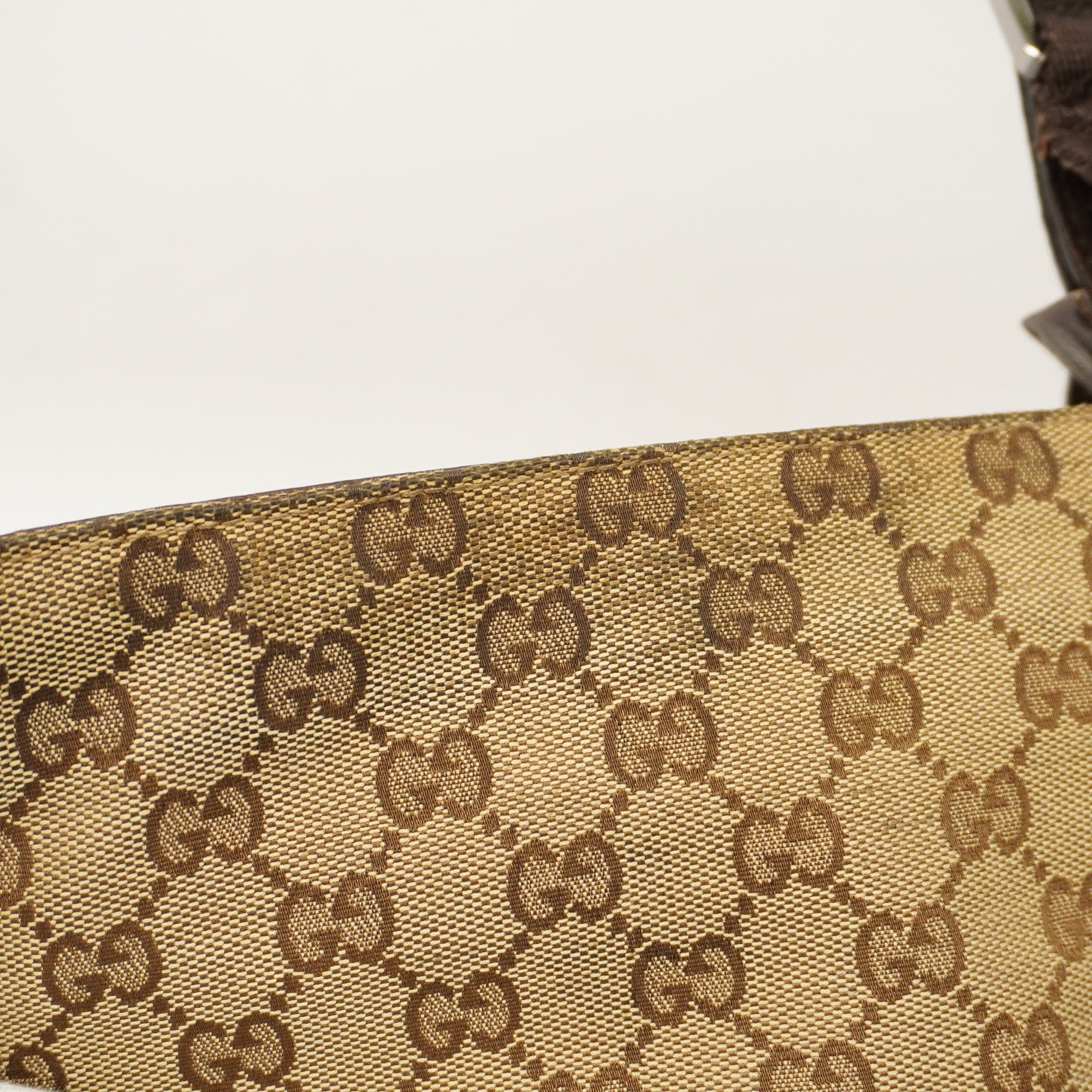 GUCCI  GG Canvas Shoulder Bag 122793 Women's Shoulder Bag Beige,Brown