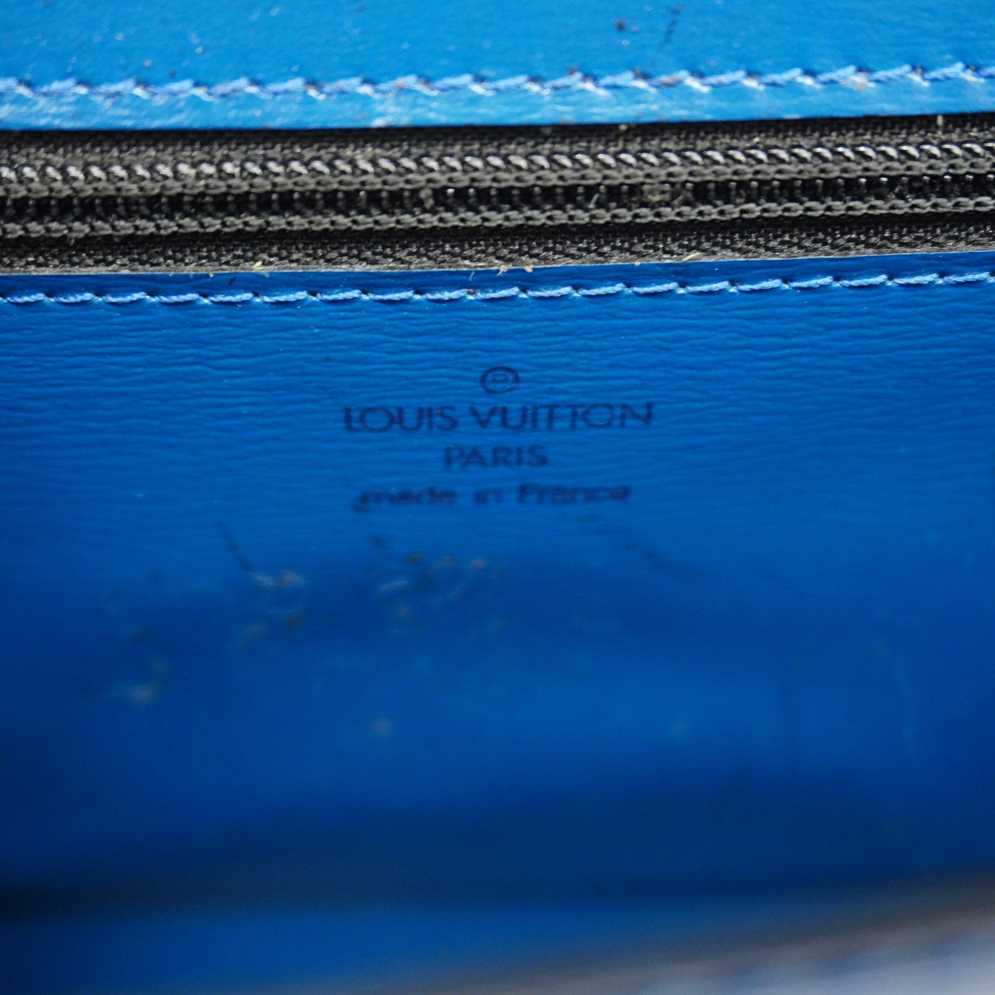 LOUIS VUITTONAuth  Epi Arche M52575 Women's Shoulder Bag Toledo Blue