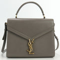 SAINT LAURENT Cassandra Midia 623931 BOW0W 1202 Handbag Leather Women's