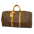 LOUIS VUITTONAuth  Monogram Keepol 55 M41424 Unisex Boston Bag