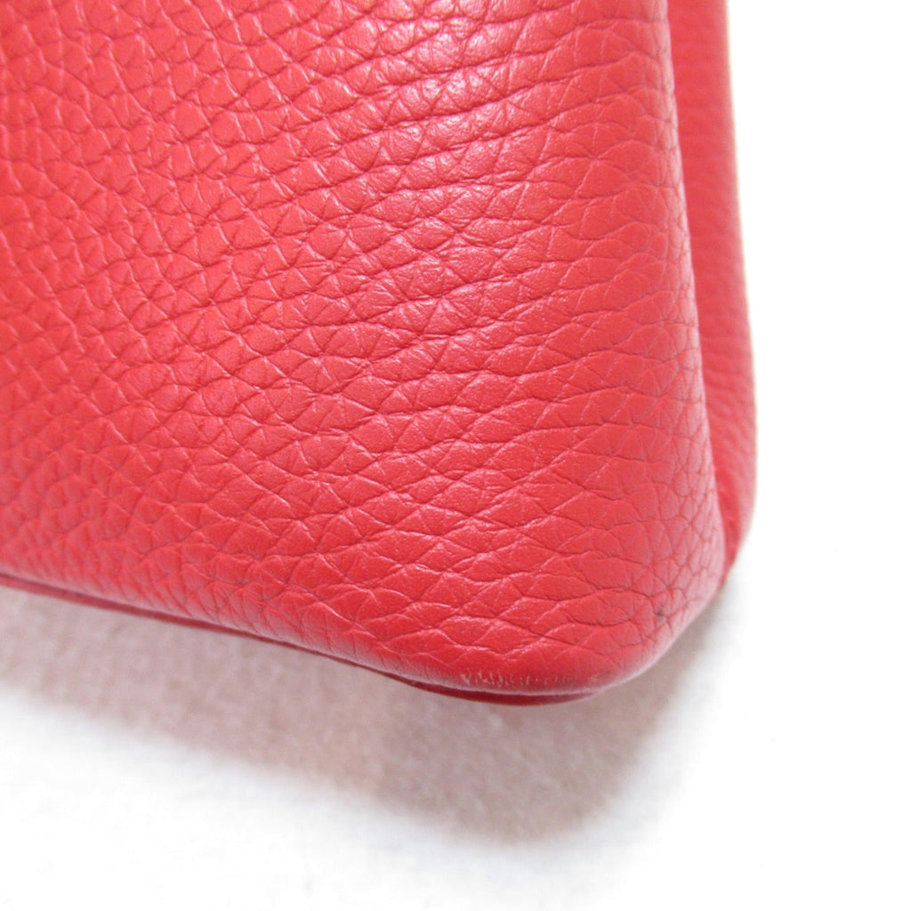 LOUIS VUITTON CapucineBB 2wayShoulder Bag Red Rubis Taurillon Clemence Leather leather M94754