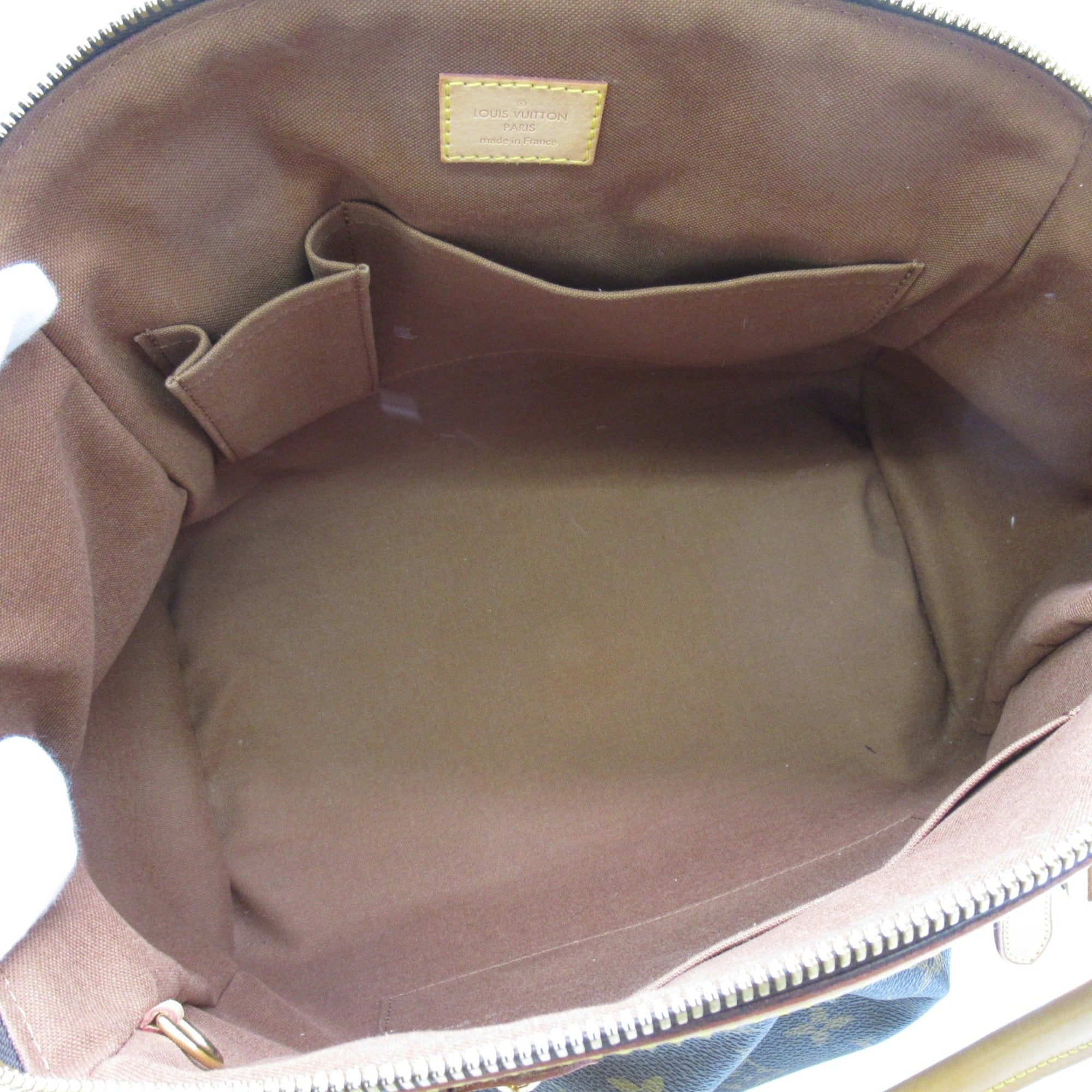 LOUIS VUITTON Tivoli GM handbag Brown Monogram PVC coated canvas M40144