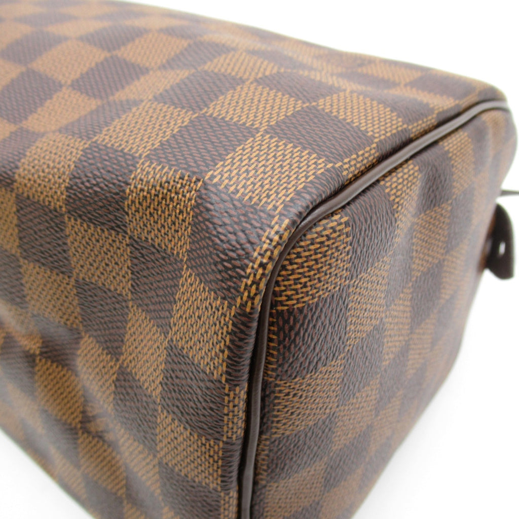 LOUIS VUITTON Speedy 25 handbag Brown PVC coated canvas N41532