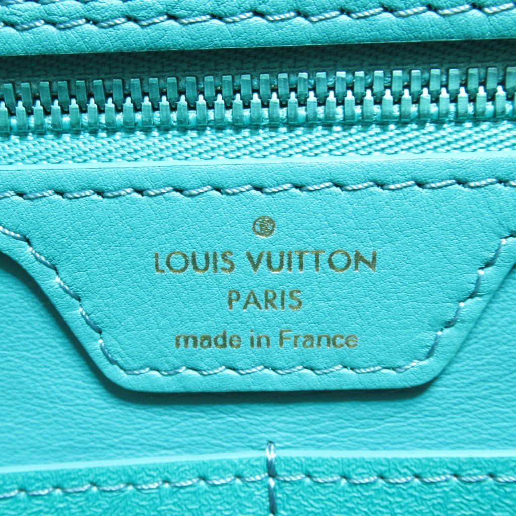 LOUIS VUITTON Mane Neverfull MM Tote Bag Green Masters collection PVC coated canvas