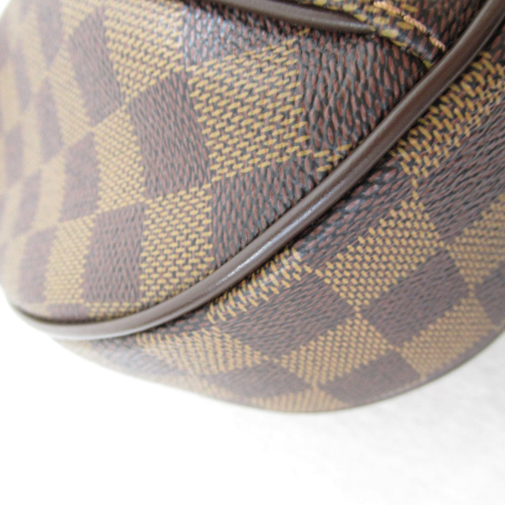 LOUIS VUITTON Thames GM Shoulder Bag Brown Ebene Damier PVC coated canvas N48181