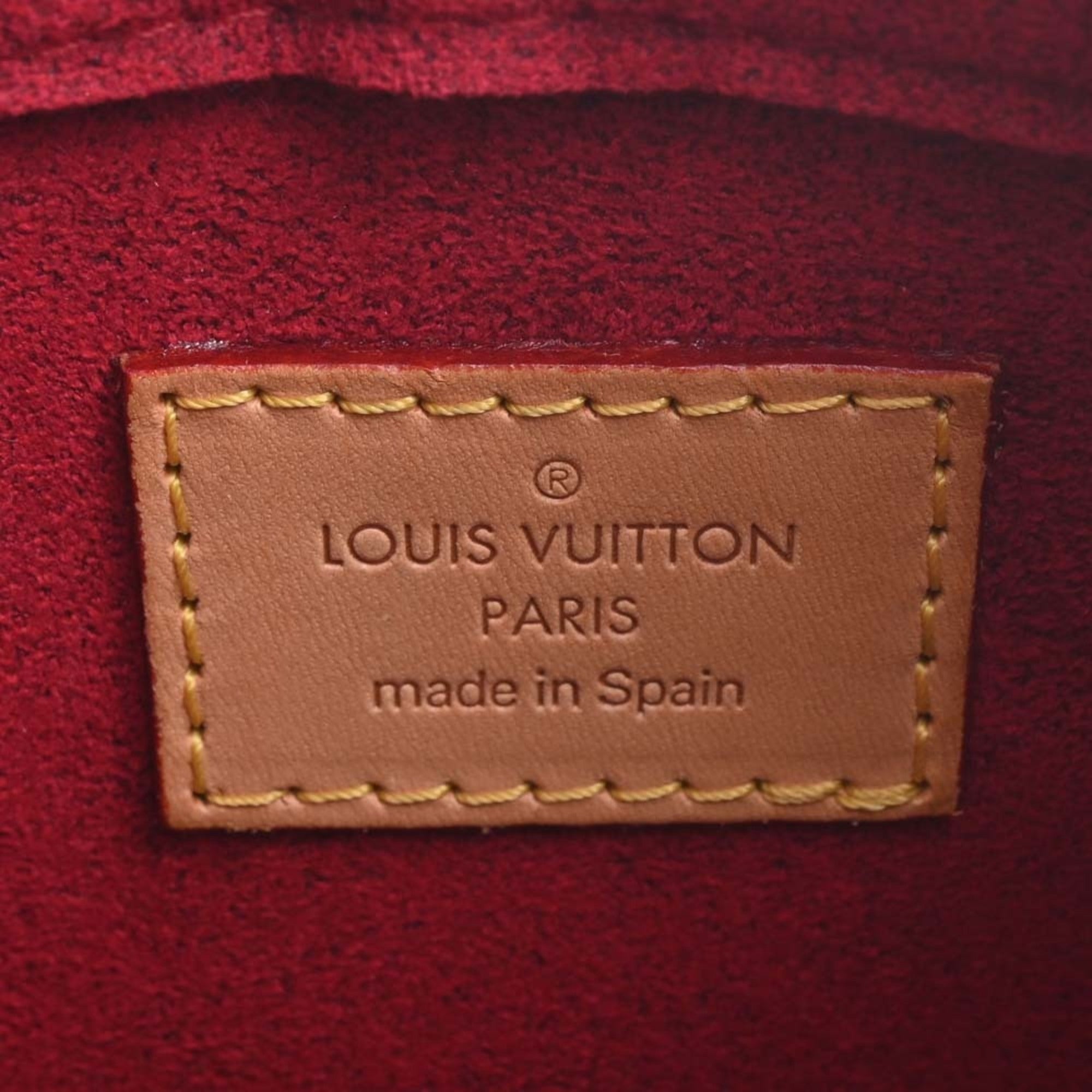LOUIS VUITTON Monogram Vivacite PM Shoulder Bag M51165 Brown Women's